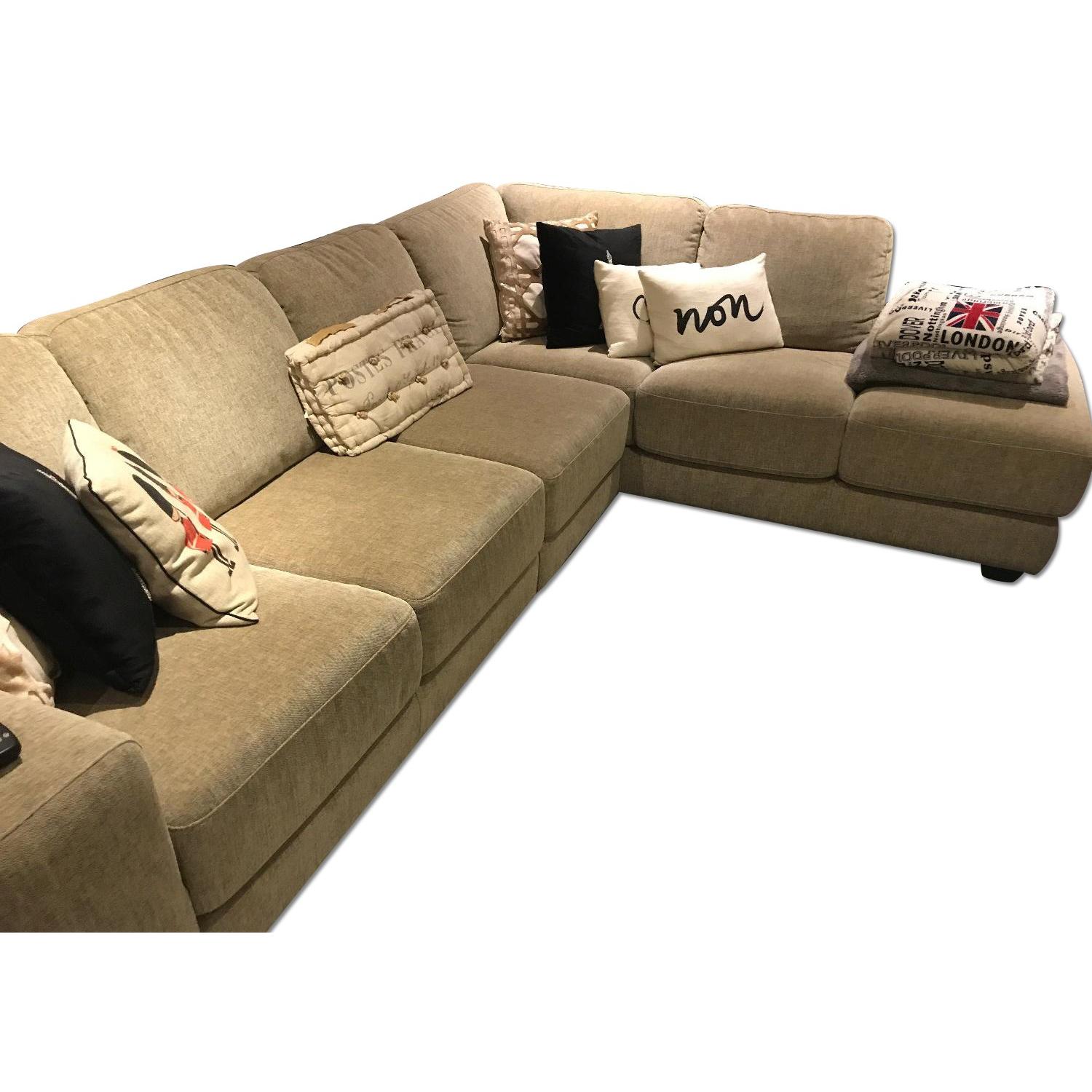 Nick Scali 2 Piece Sectional Sofa AptDeco