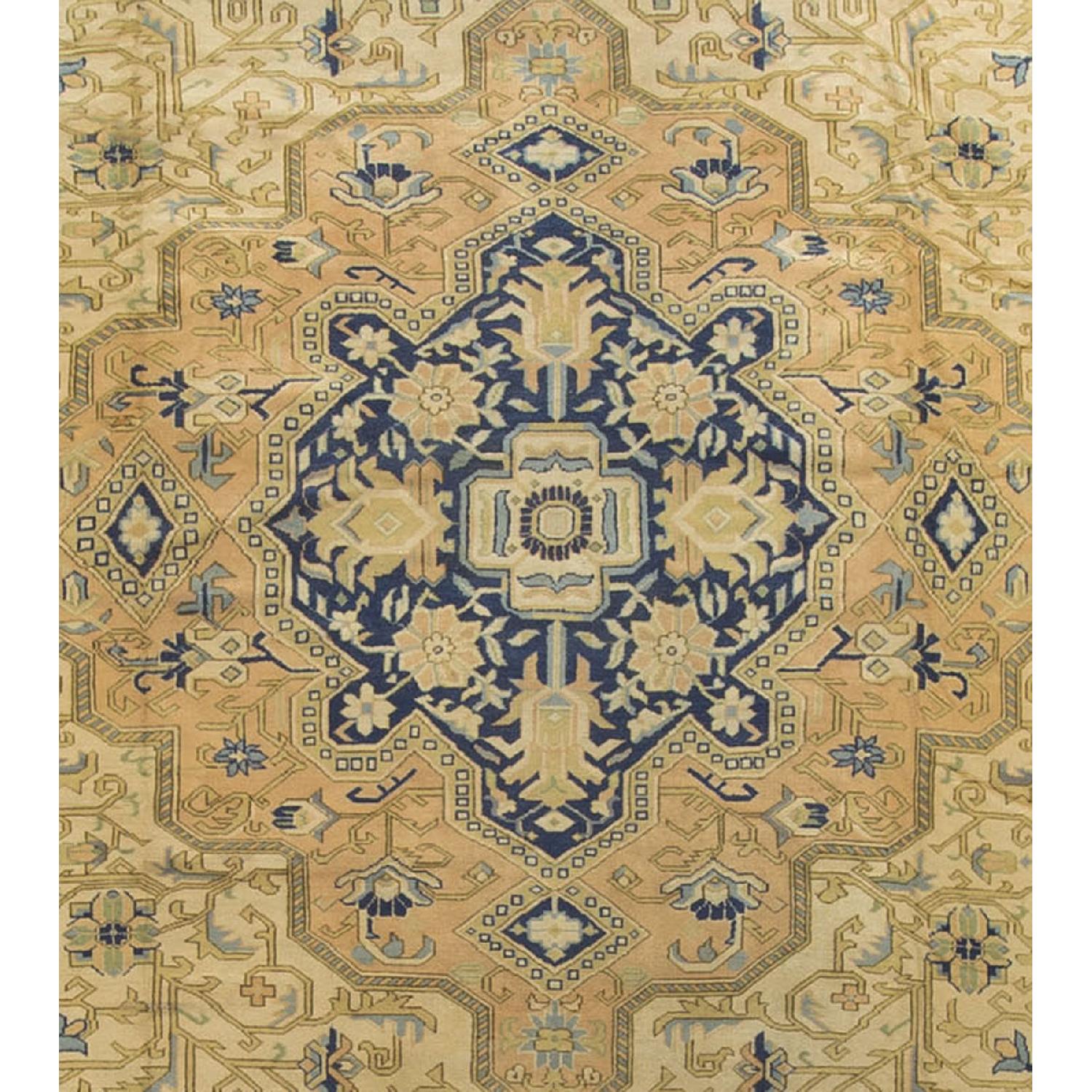 Antique Turkish Oush Palace Size Rug - image-2