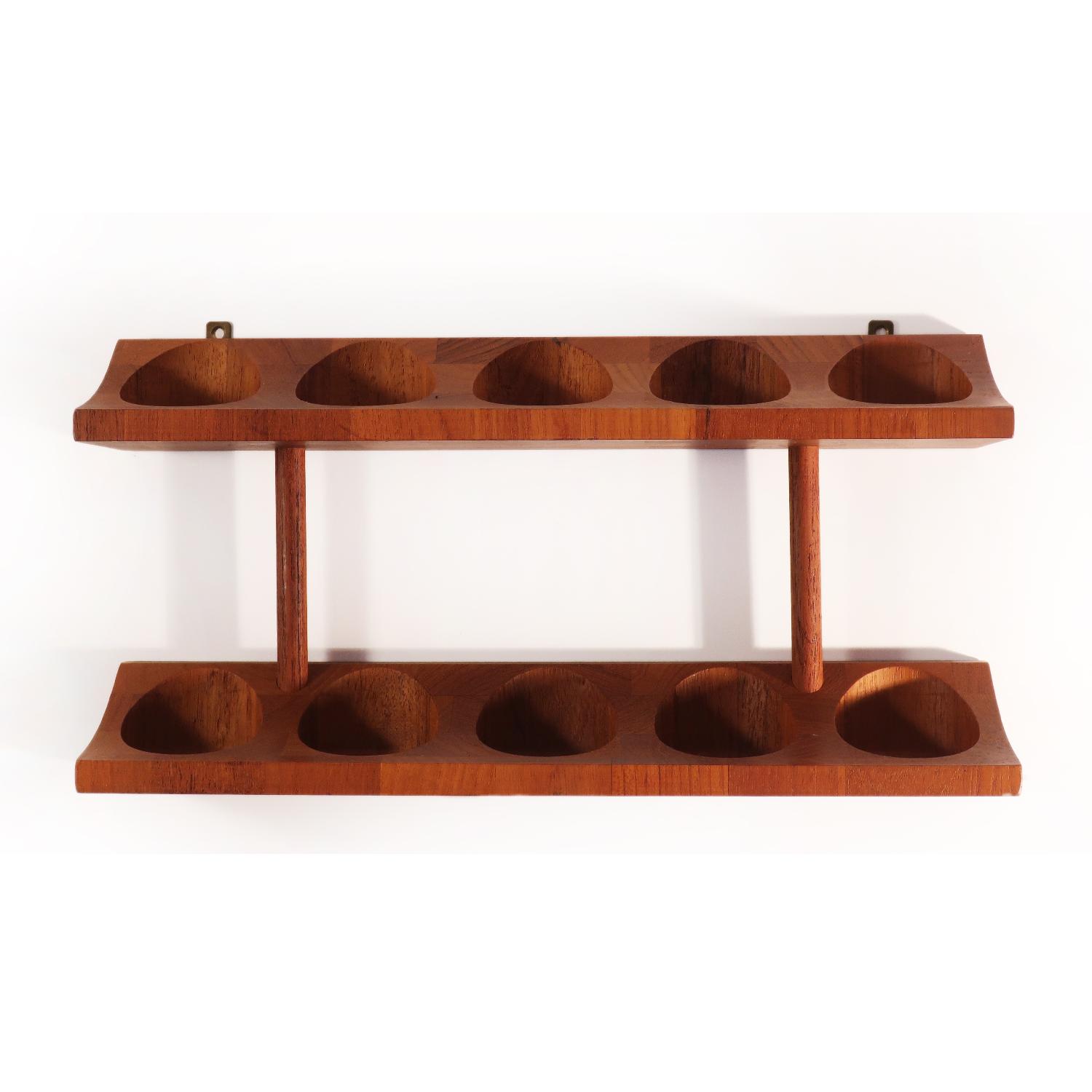 Digsmed Danish Modern Teak Spice Double Rack - image-1