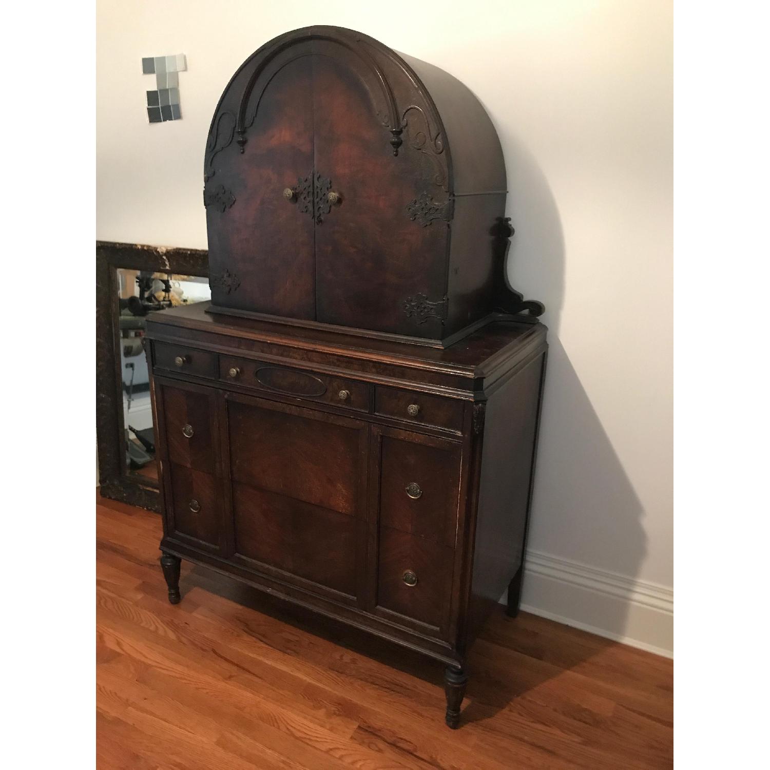 Vintage Art Nouveau Dresser - image-3