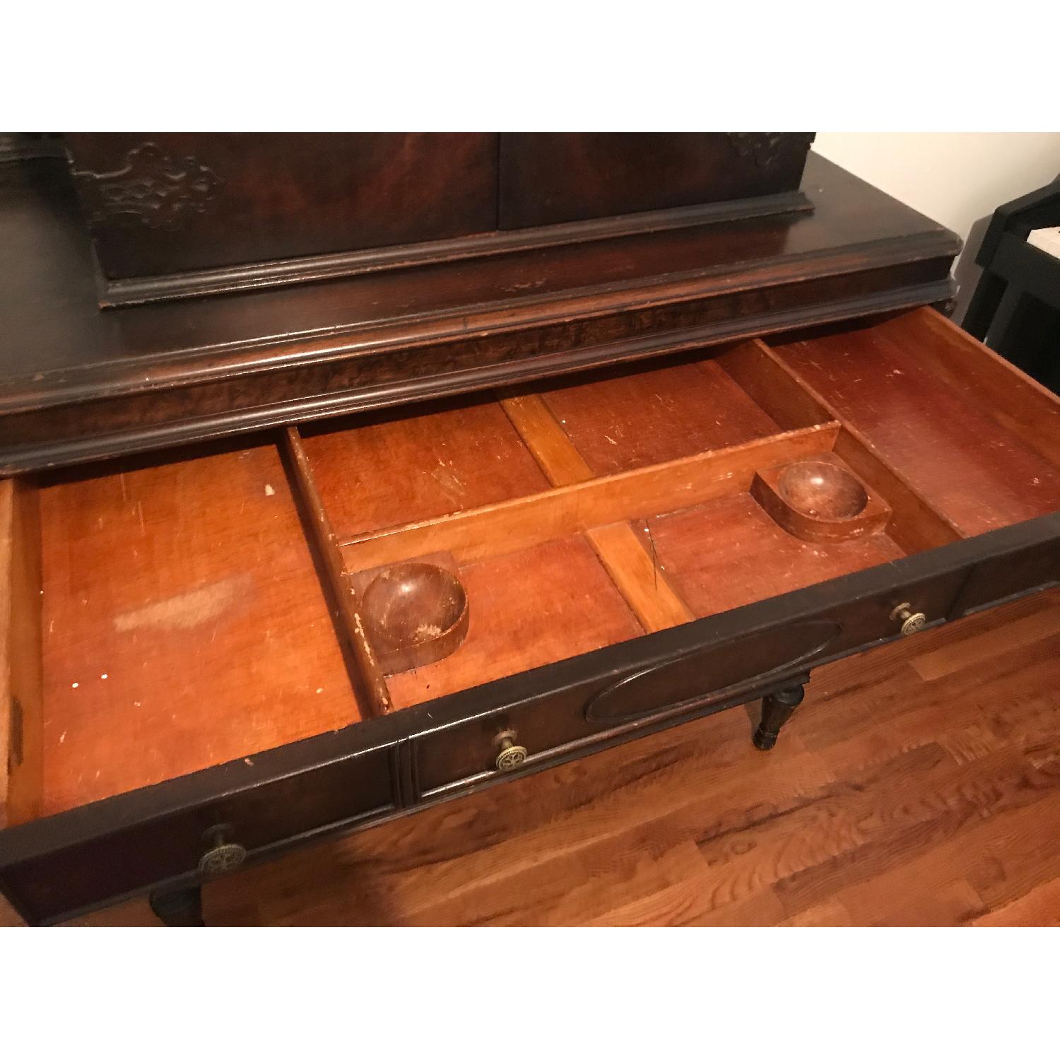 Vintage Art Nouveau Dresser - image-5
