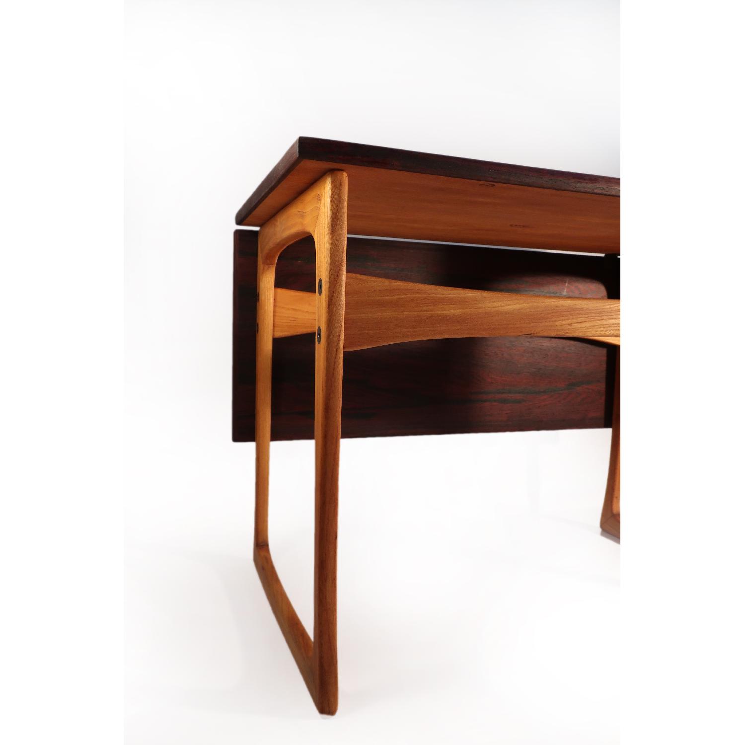 J. Ingvard Jensen Rosewood & Teak Side Table