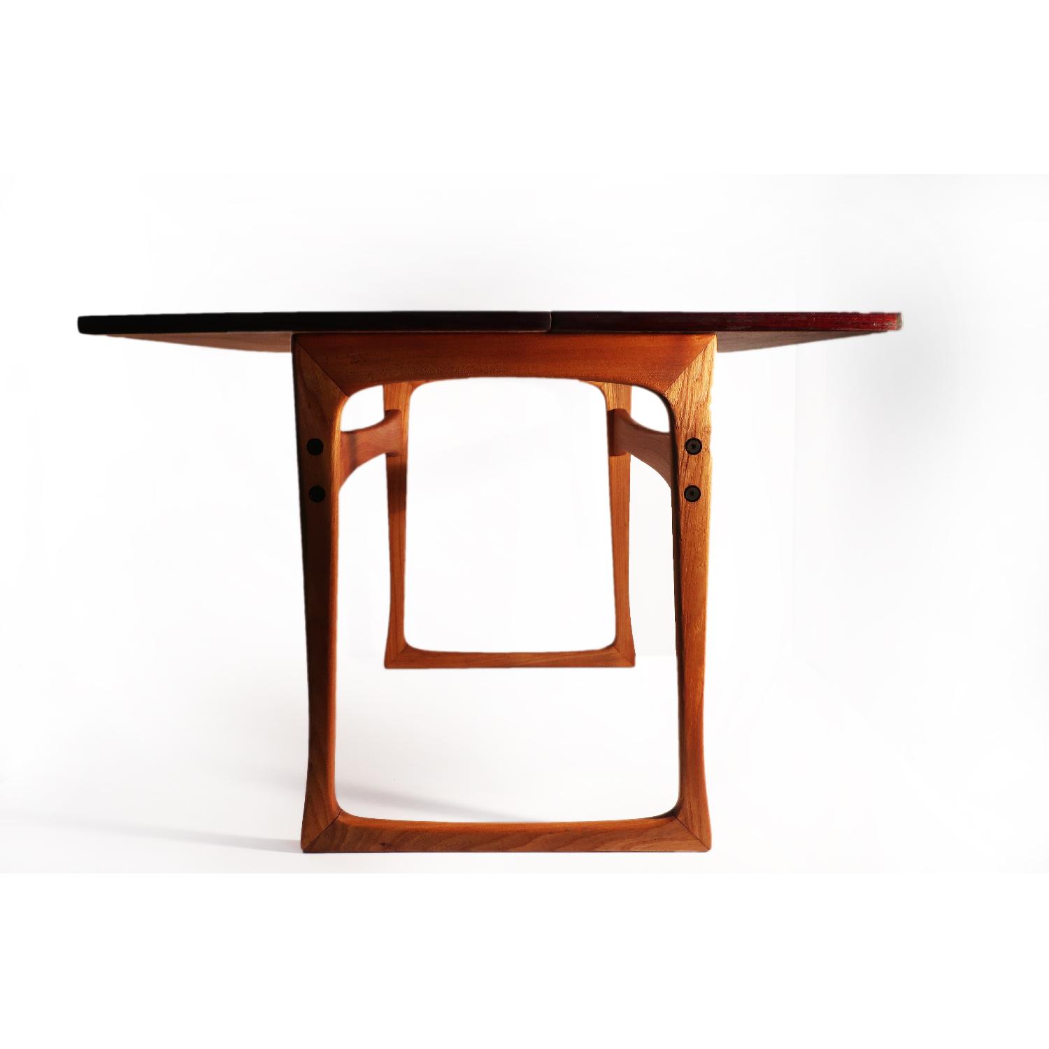 J. Ingvard Jensen Rosewood & Teak Side Table - image-0