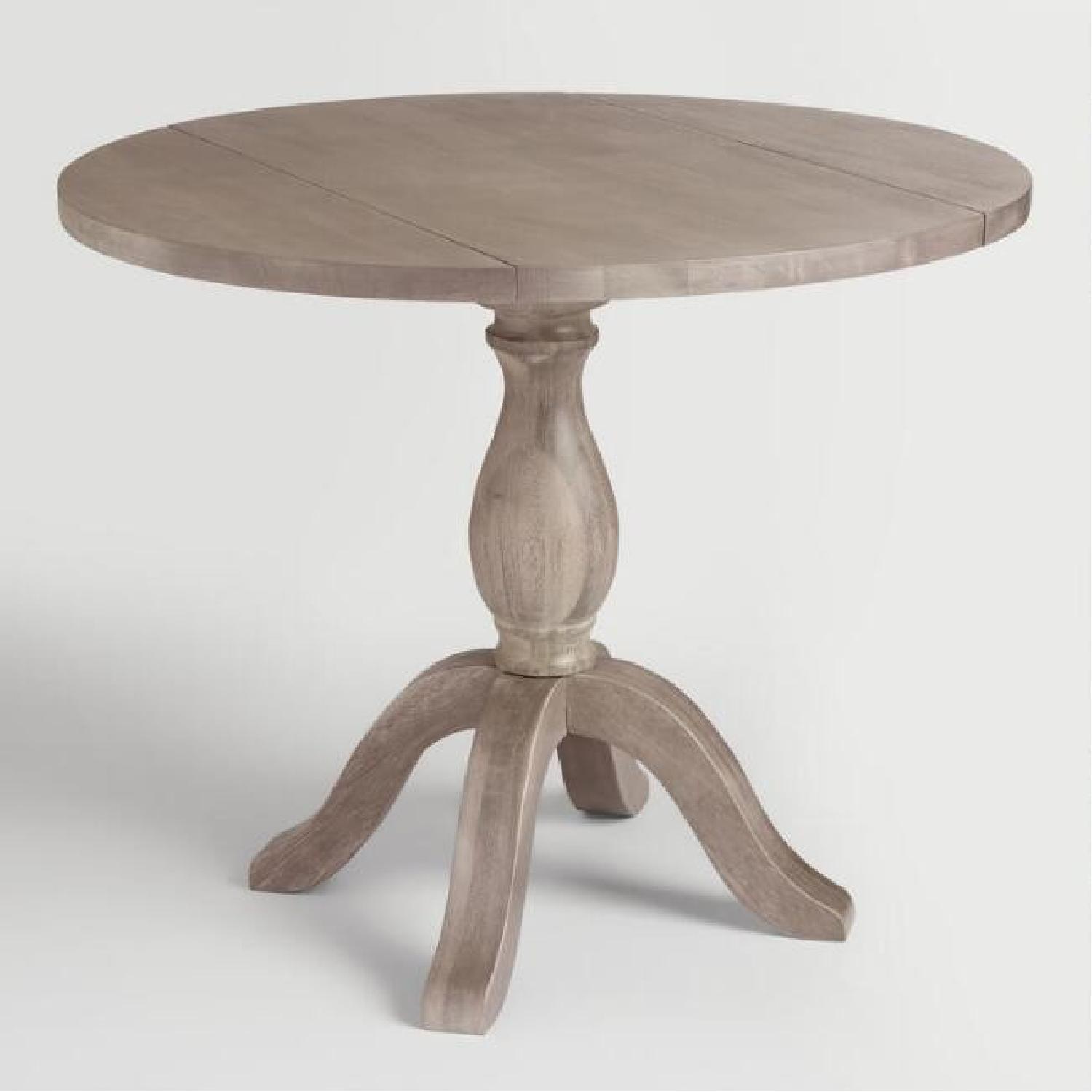World Market Dining Table w/ 2 Chairs - image-8