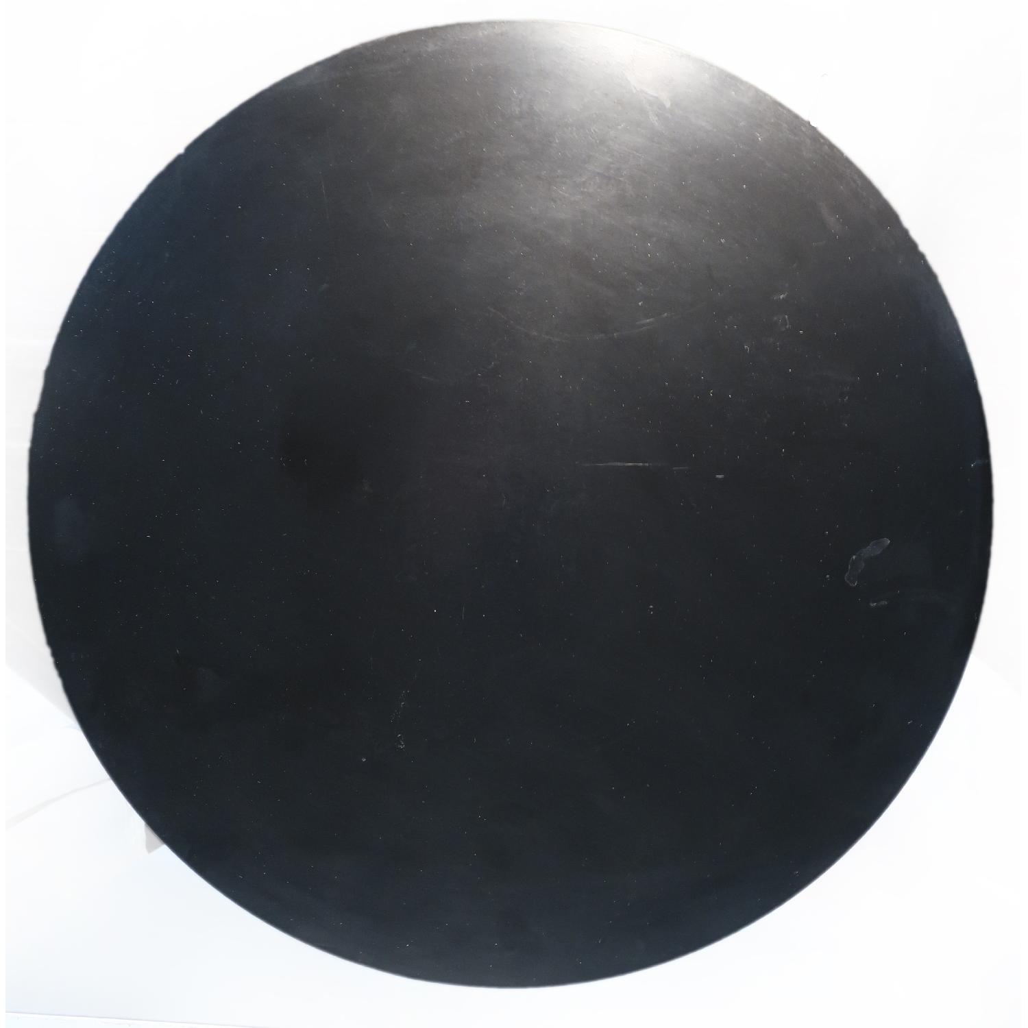 Chrome & Black Side Table - image-3