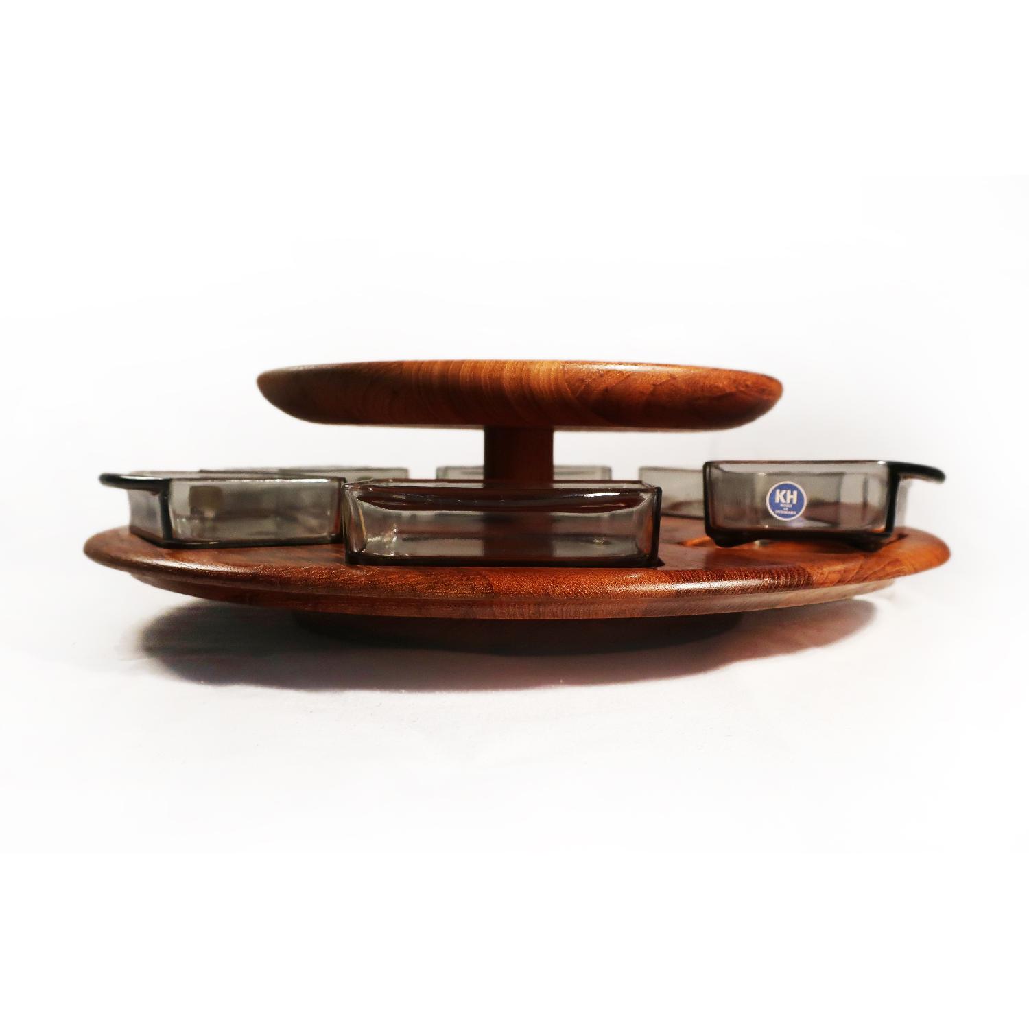 Digsmed Danish Modern Teak Lazy Susan - image-2