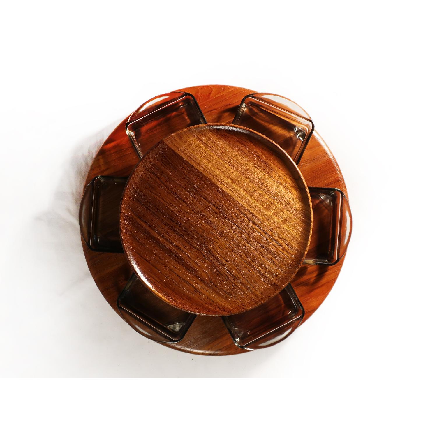 Digsmed Danish Modern Teak Lazy Susan - image-3