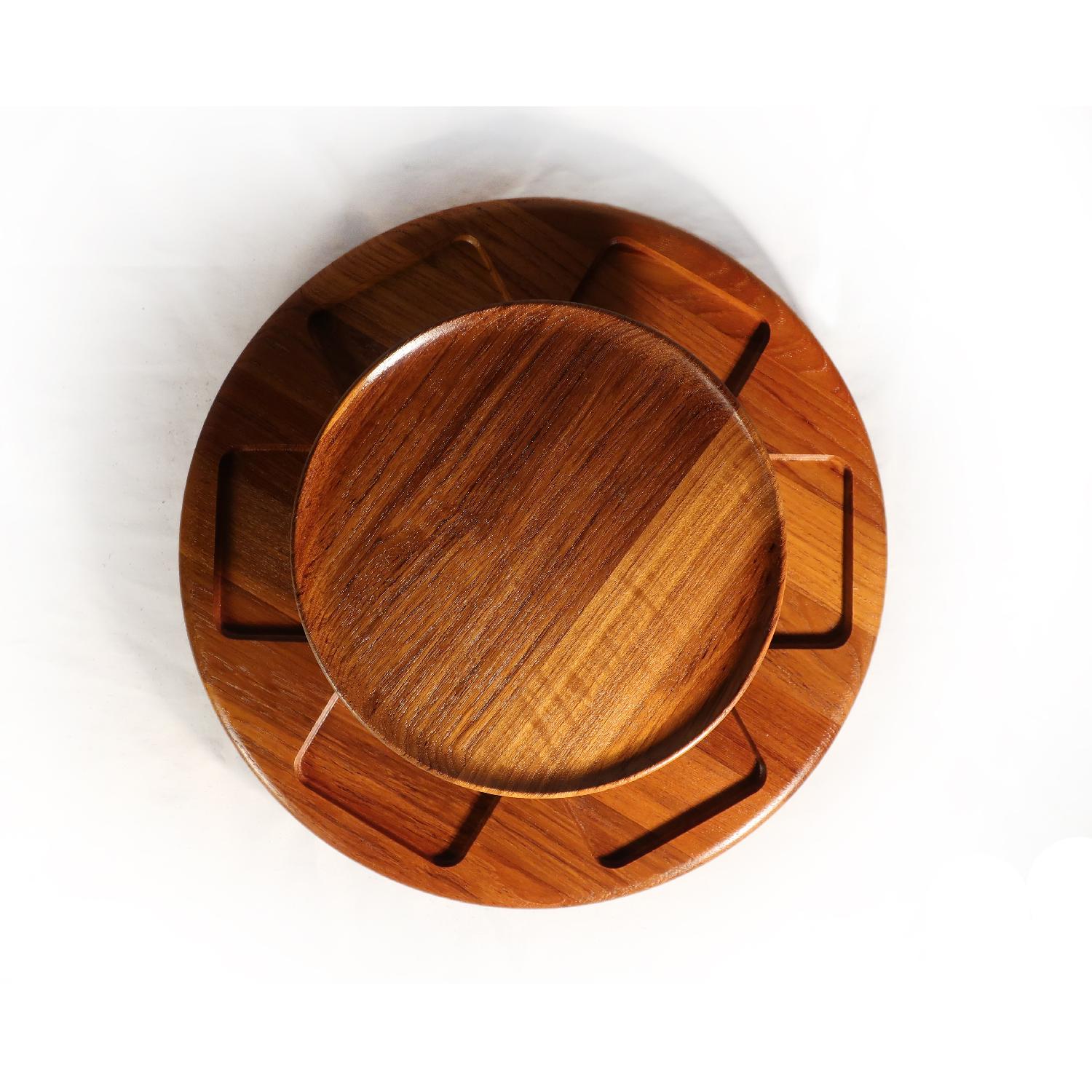 Digsmed Danish Modern Teak Lazy Susan - image-4