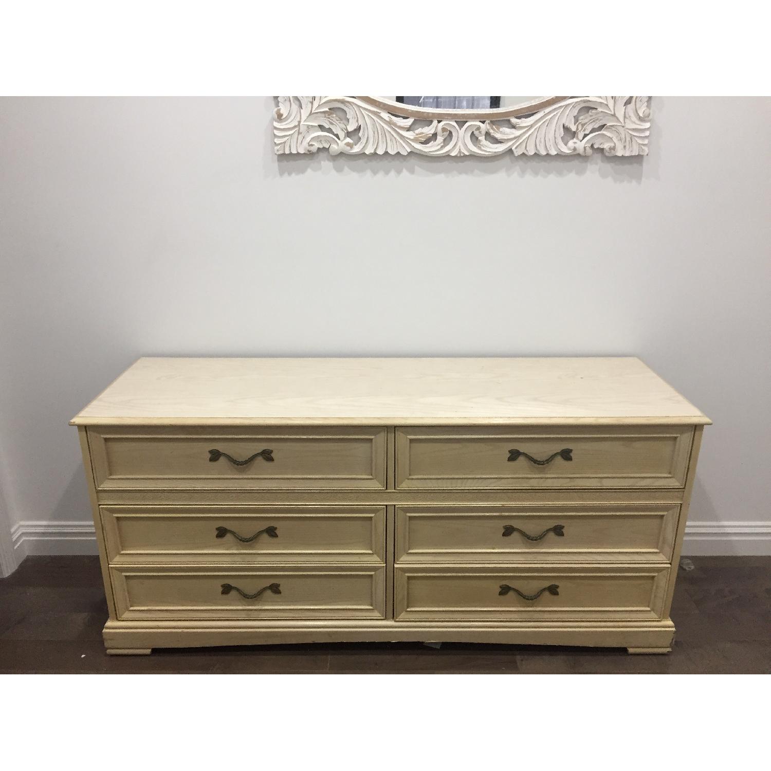 American of Martinsville Carved Wood Dresser - image-4