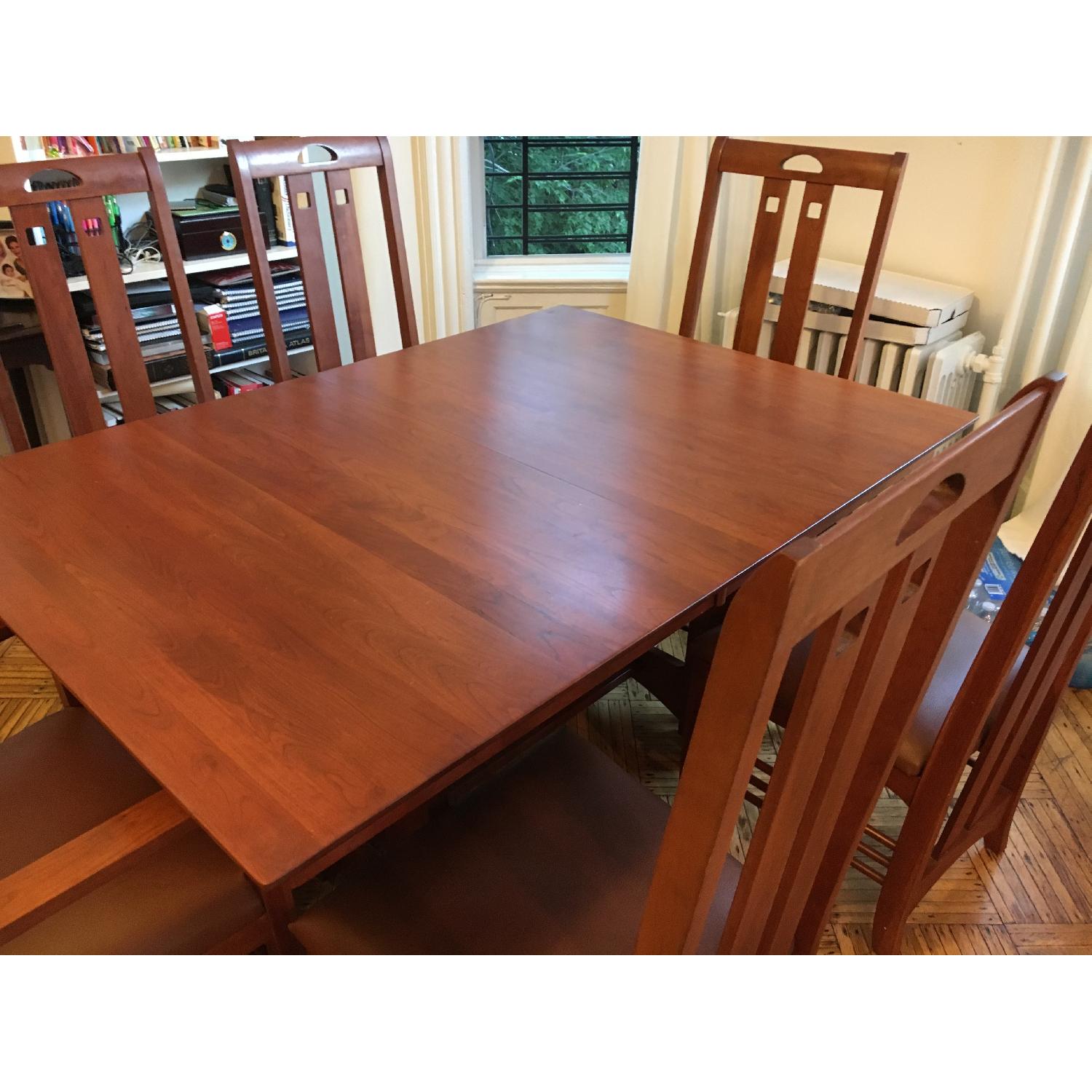 Custom Made Dining Room Table w/ 6 Chairs - image-4