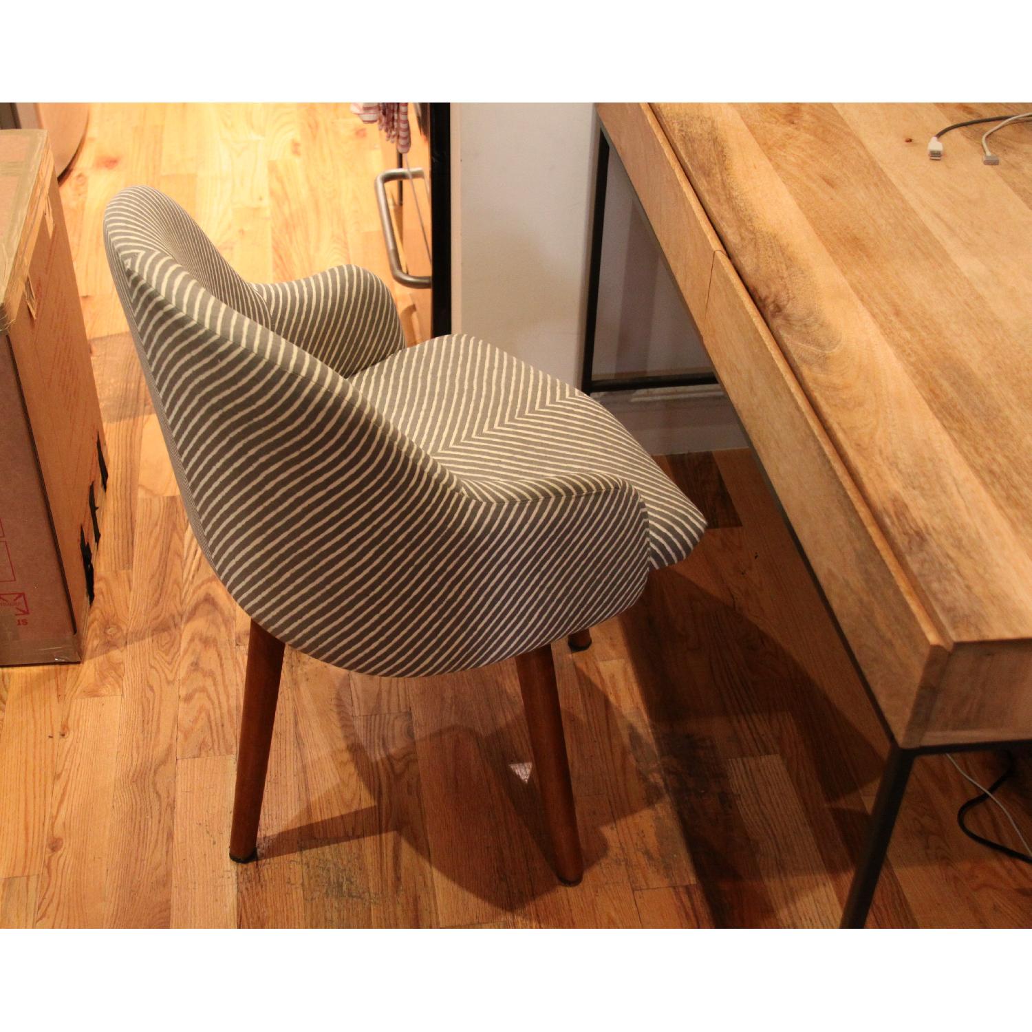 West Elm Industrial Storage Desk & Saddle Swivel Office Chair - image-1