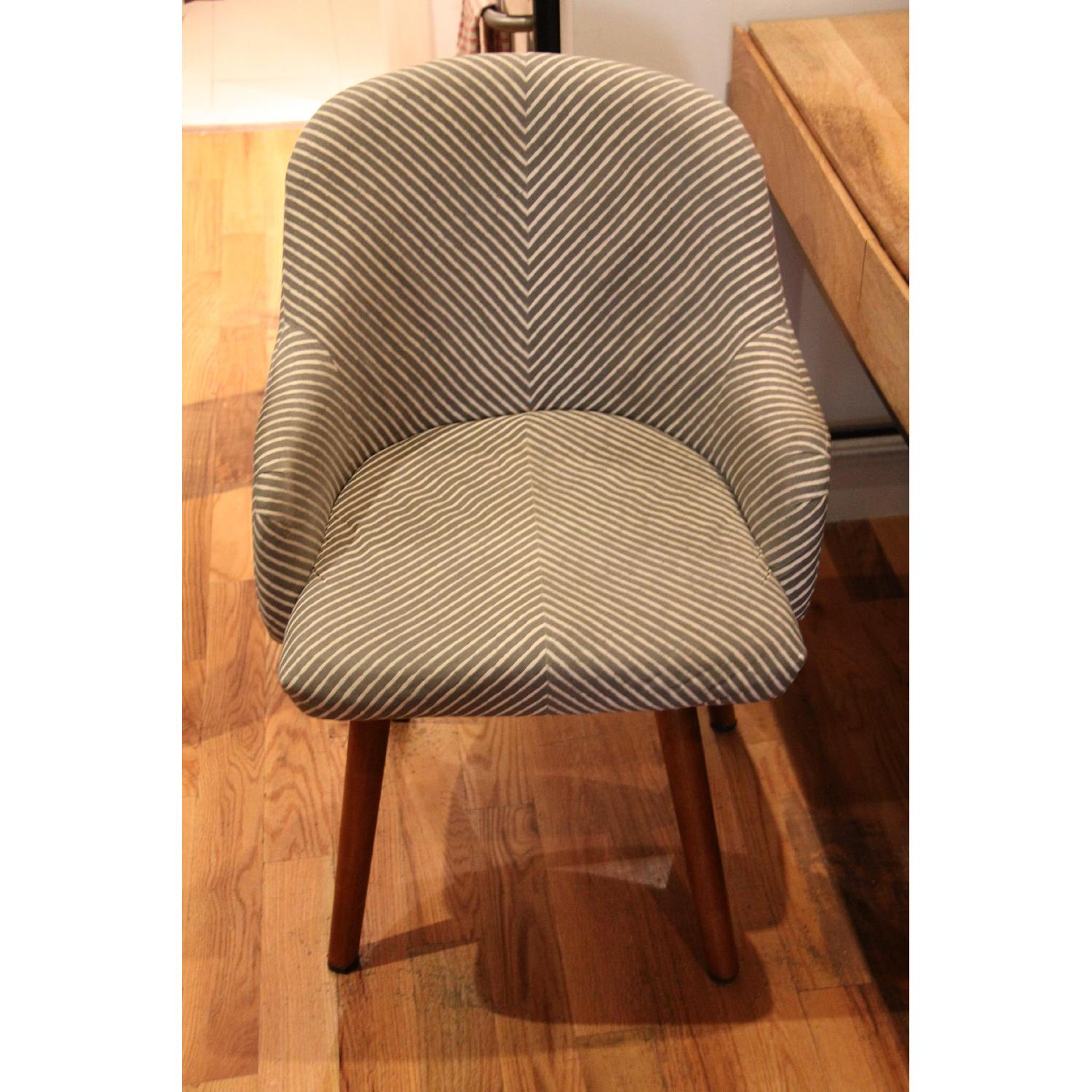 West Elm Industrial Storage Desk & Saddle Swivel Office Chair - image-3