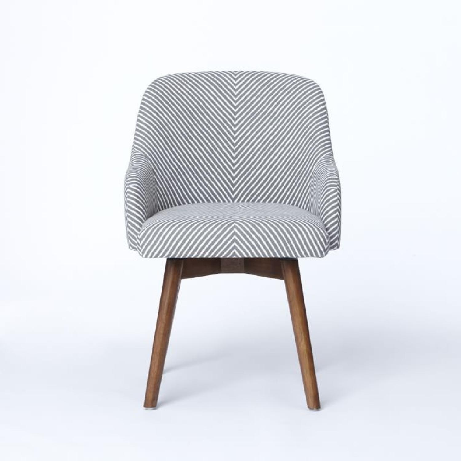West Elm Industrial Storage Desk & Saddle Swivel Office Chair - image-7