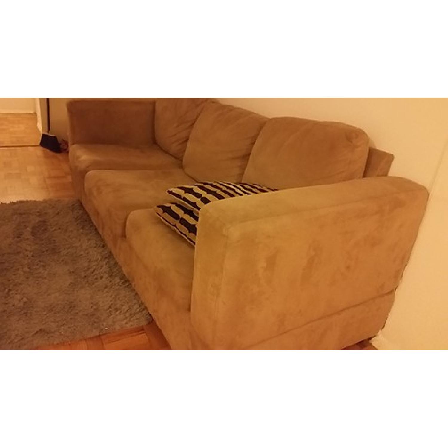 3 Seater Sofa w/ 2 Throw Pillows - image-2