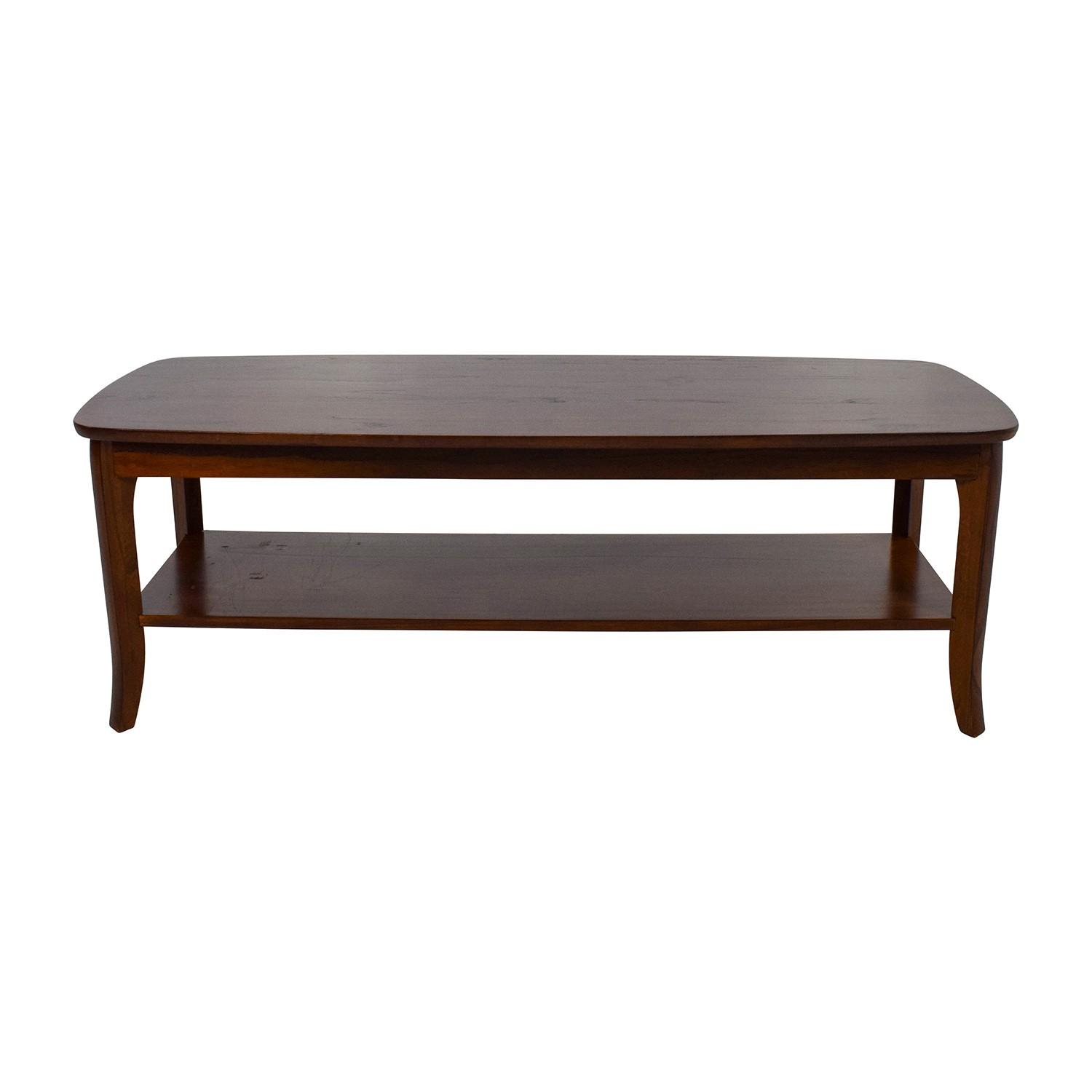 Pottery Barn Chloe Rectangular Coffee Table - image-0
