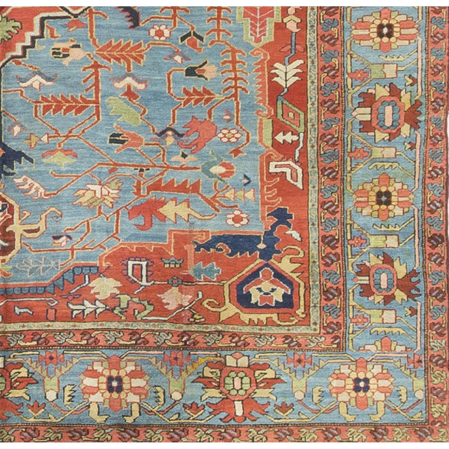 Antique Persian Serap Rug - image-1