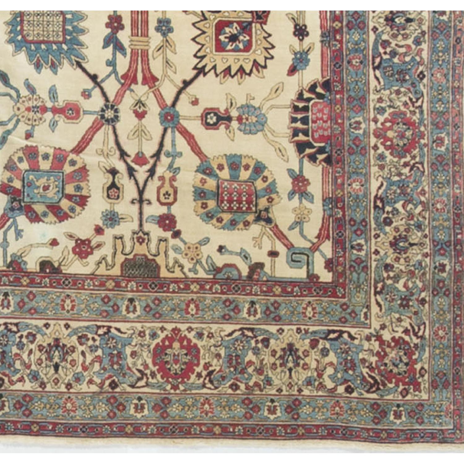 Antique Persian Lavar Rug - image-1