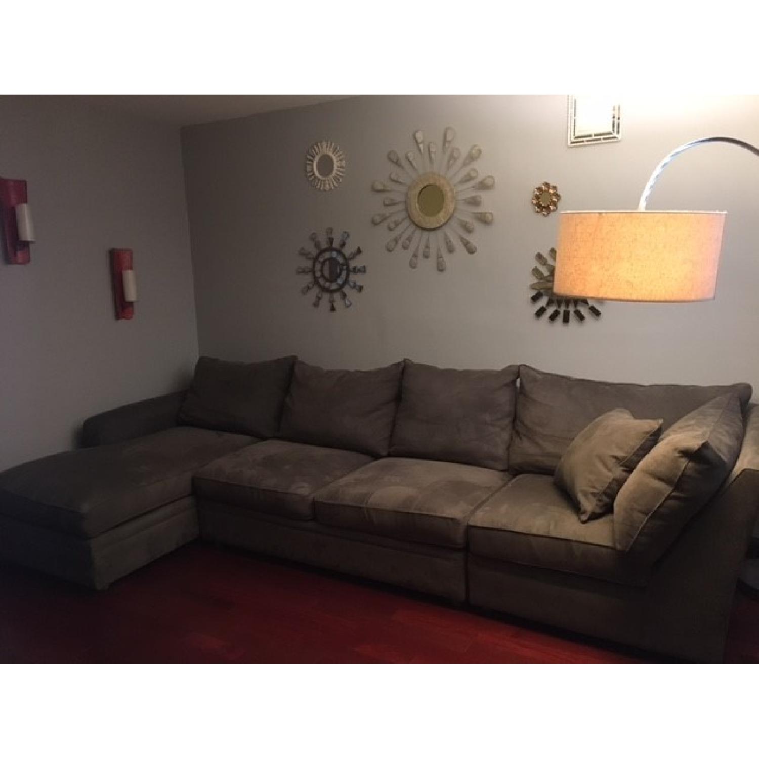 Macy's Doss 3 Piece Sectional Sofa - image-1