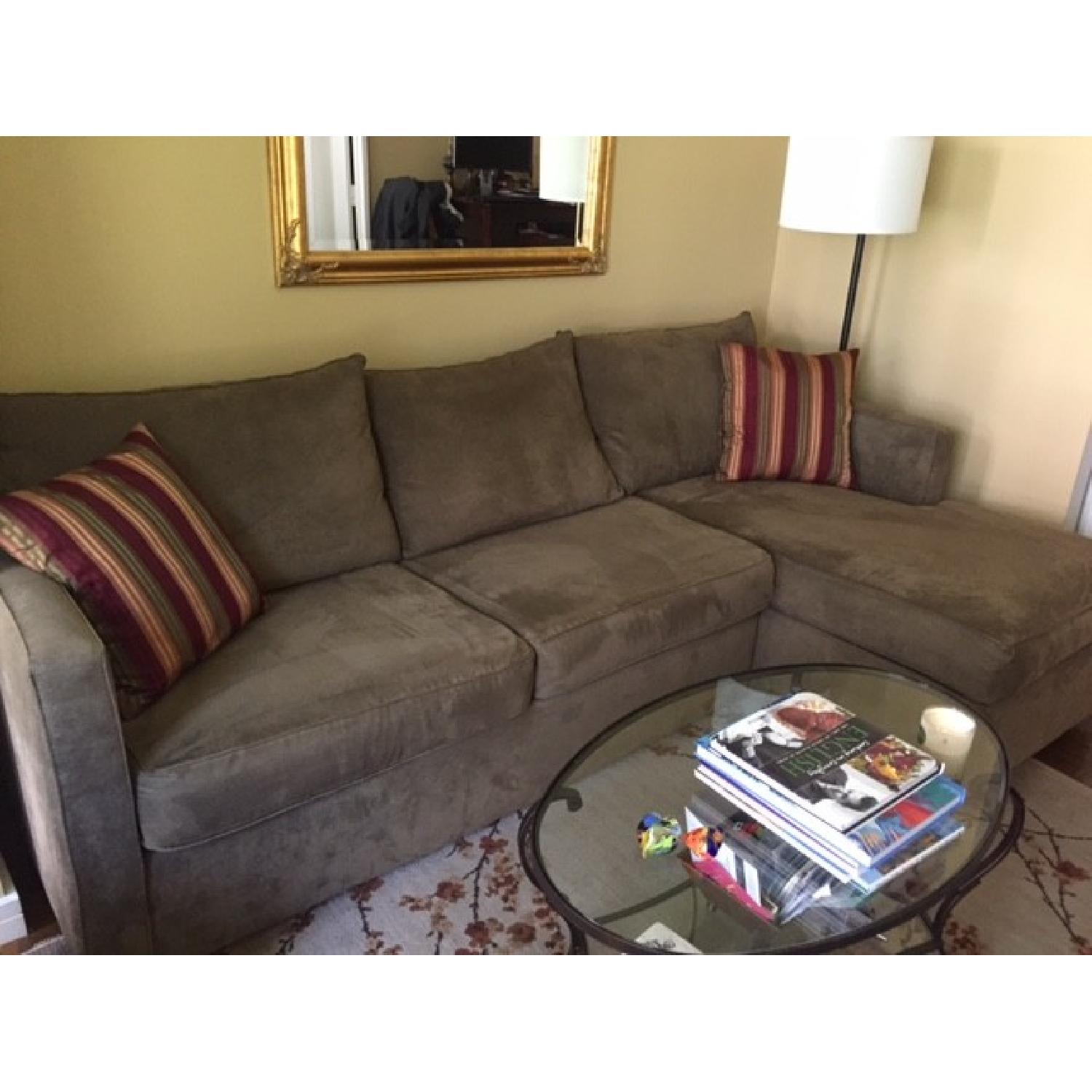 Klaussner 2 Piece Sectional Sleeper Sofa w/ Chaise - image-2