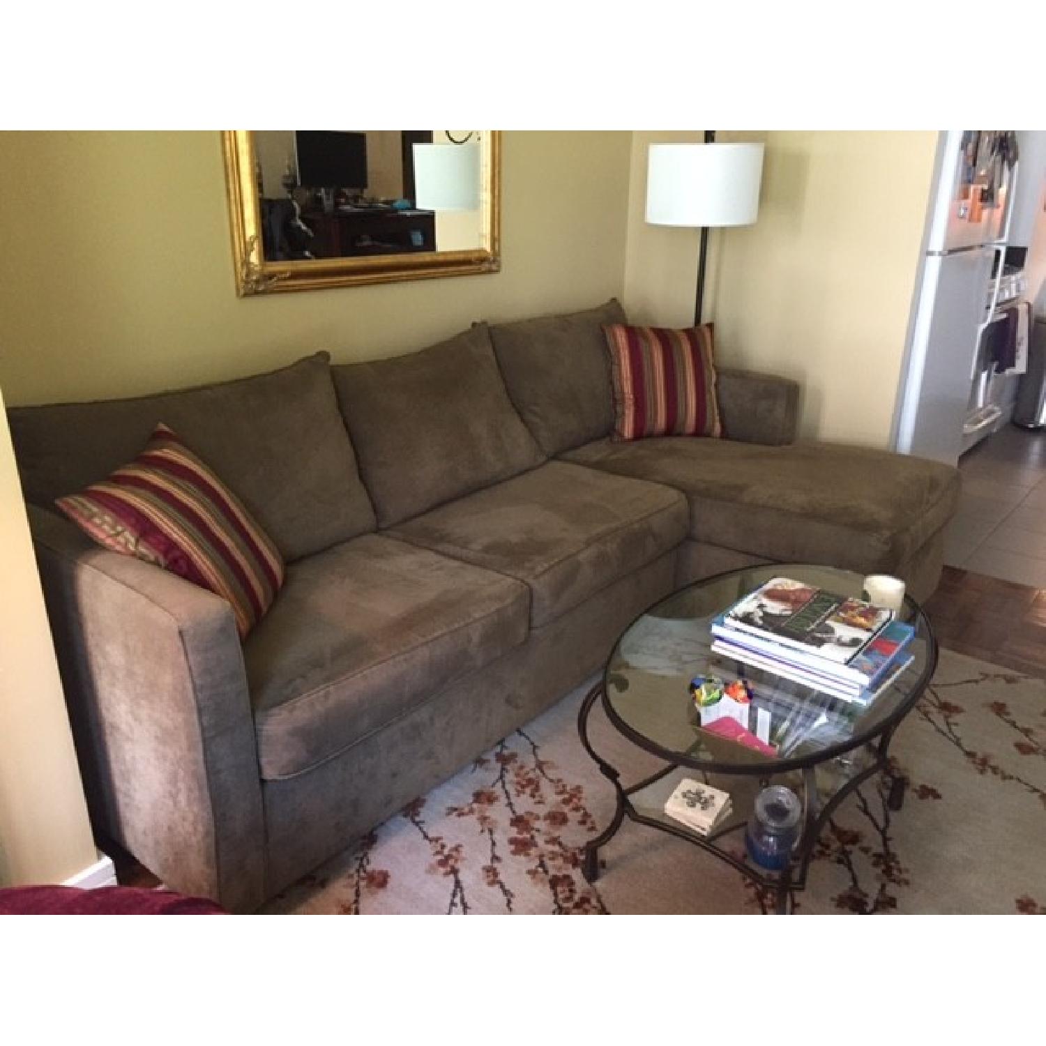 Klaussner 2 Piece Sectional Sleeper Sofa w/ Chaise - image-3