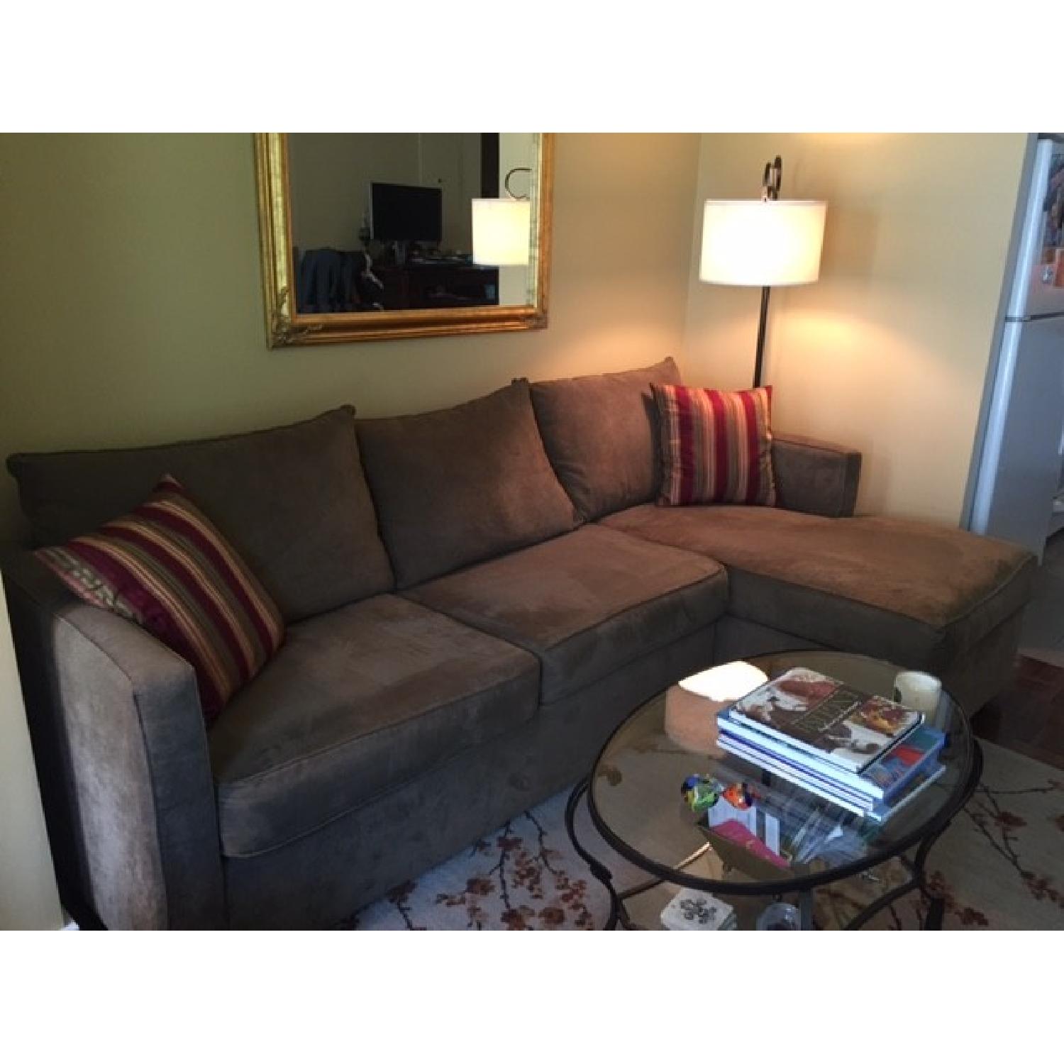 Klaussner 2 Piece Sectional Sleeper Sofa w/ Chaise - image-4