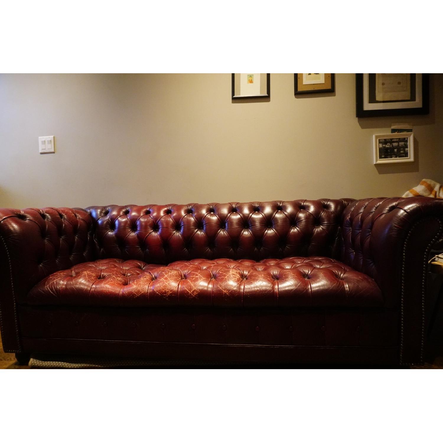 Pendragon Furniture Vintage Chesterfield Sofa - image-2