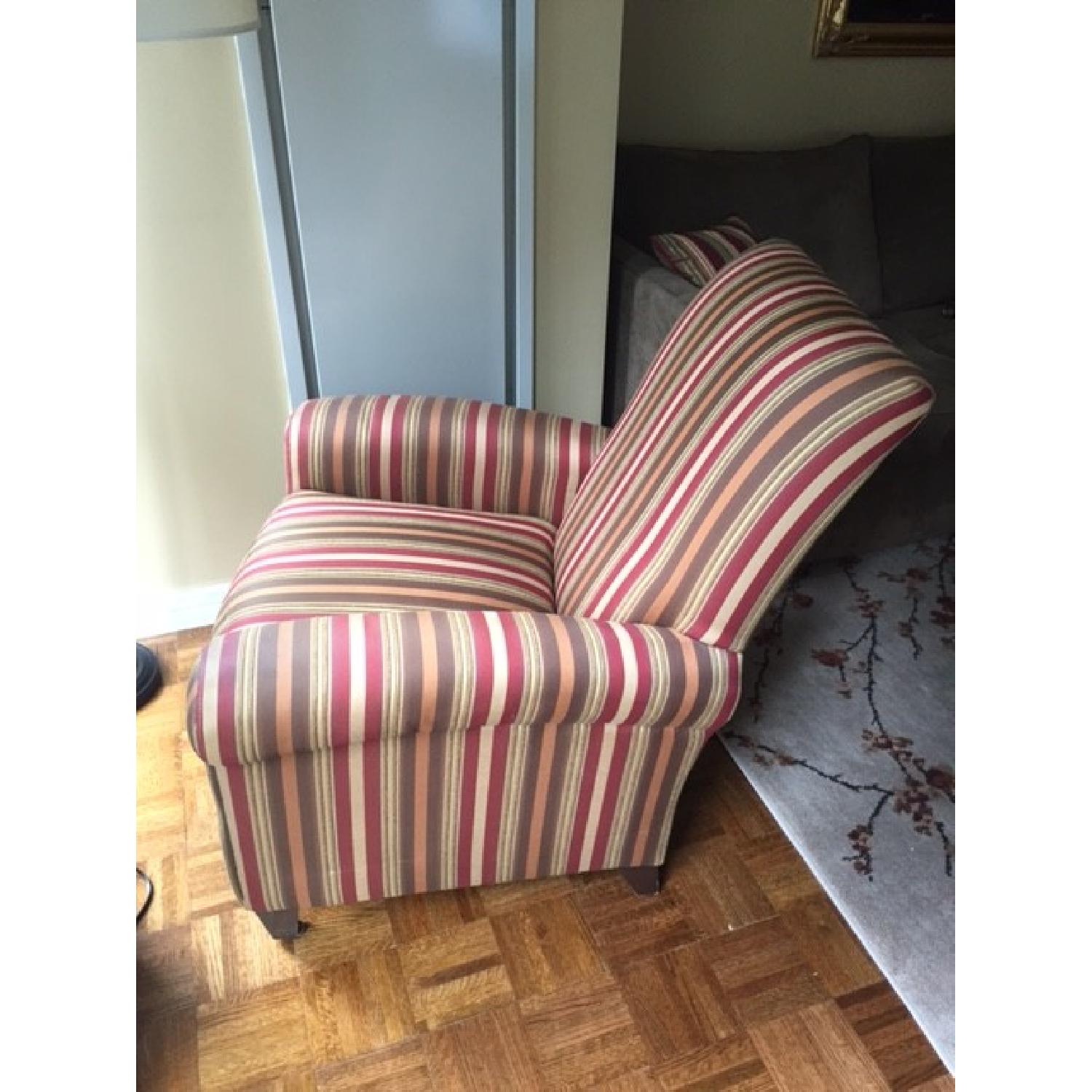 Precedent Furniture Custom Club Chair & Ottoman - image-2