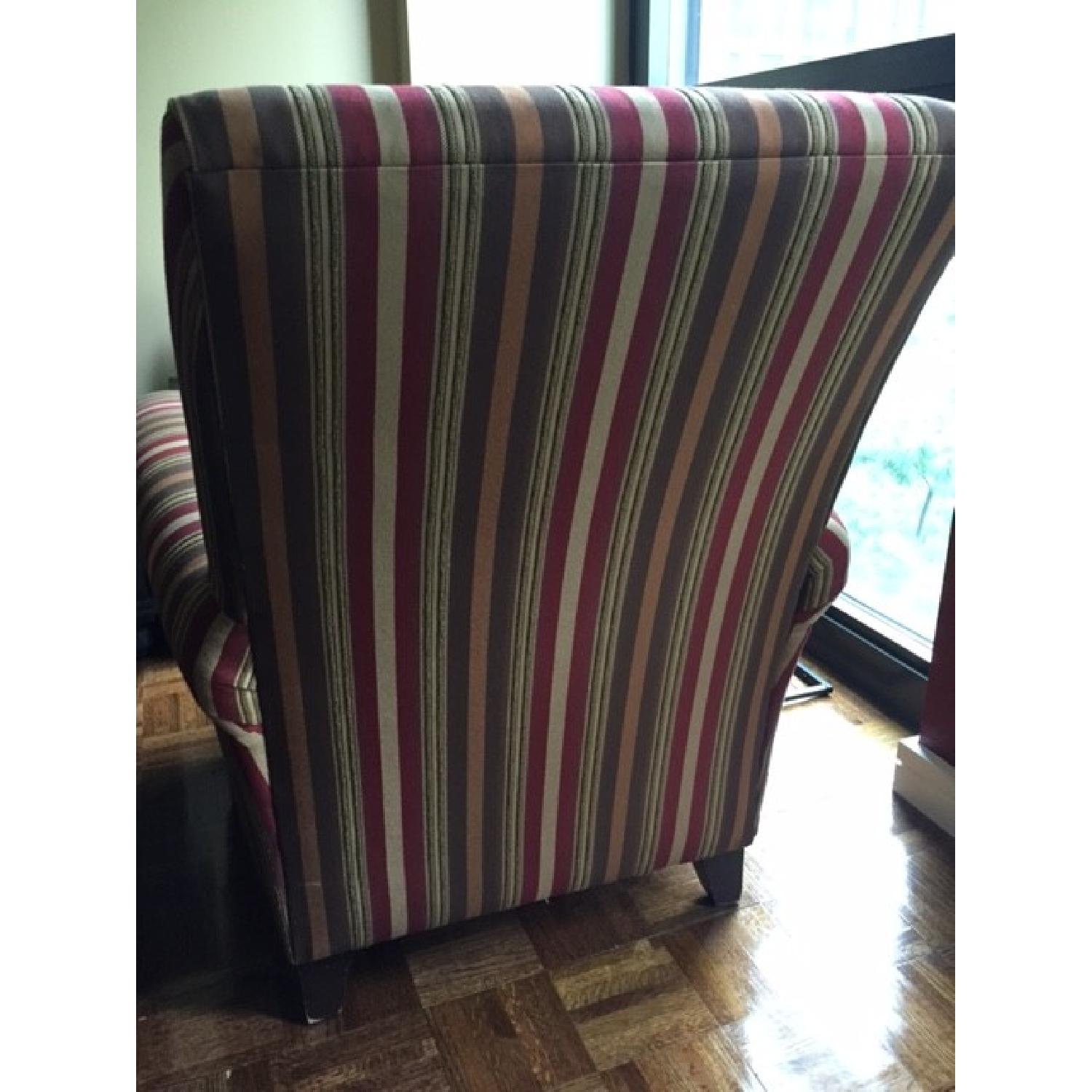 Precedent Furniture Custom Club Chair & Ottoman - image-3