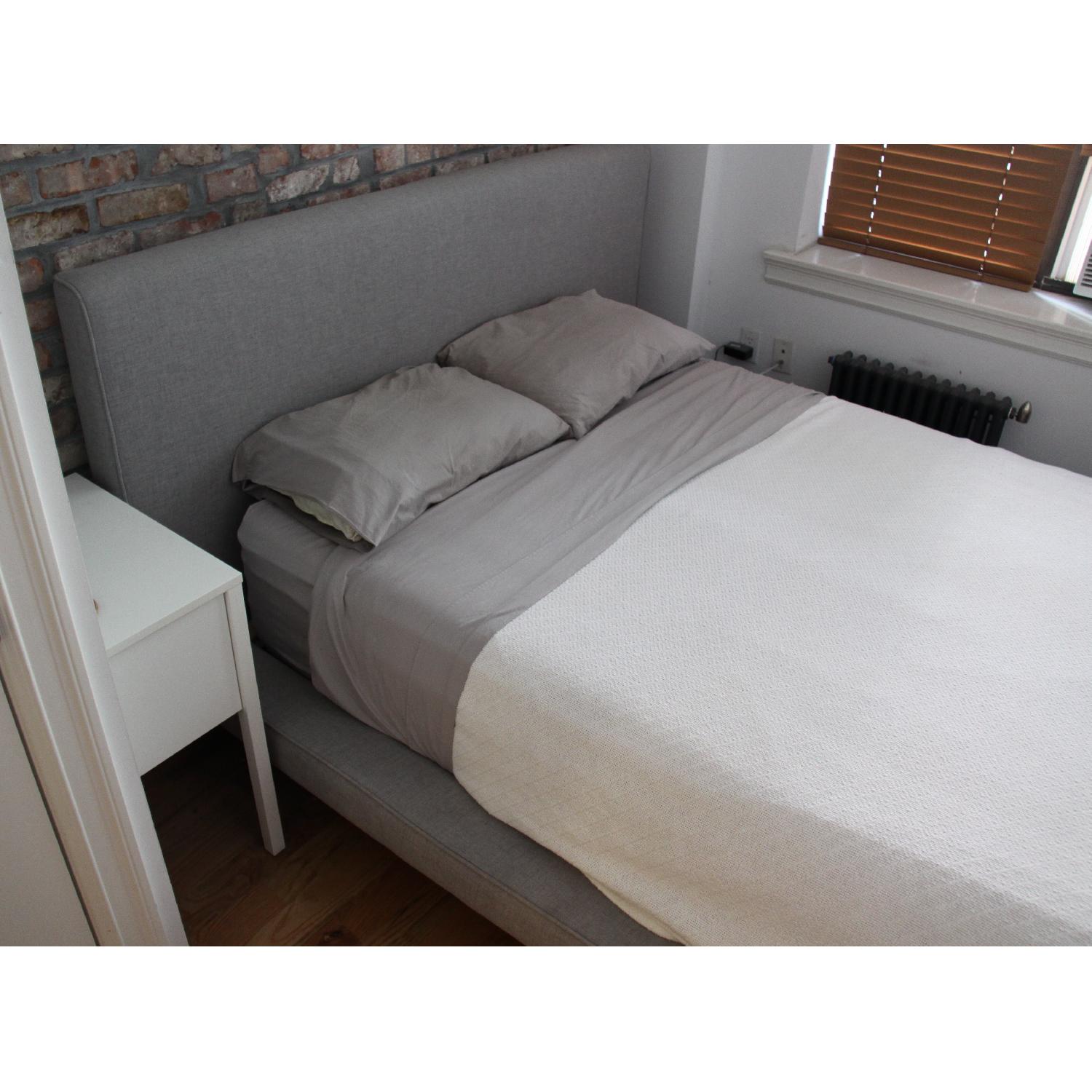 West Elm Mod Upholstered Platform Bed - image-1