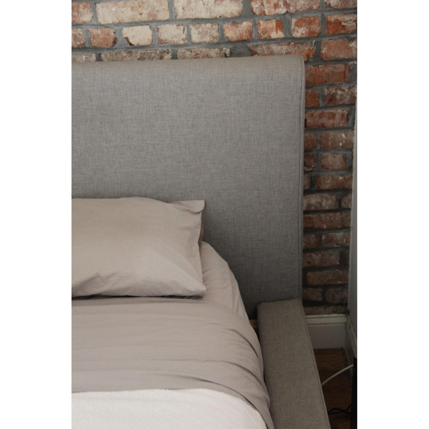 West Elm Mod Upholstered Platform Bed - image-4
