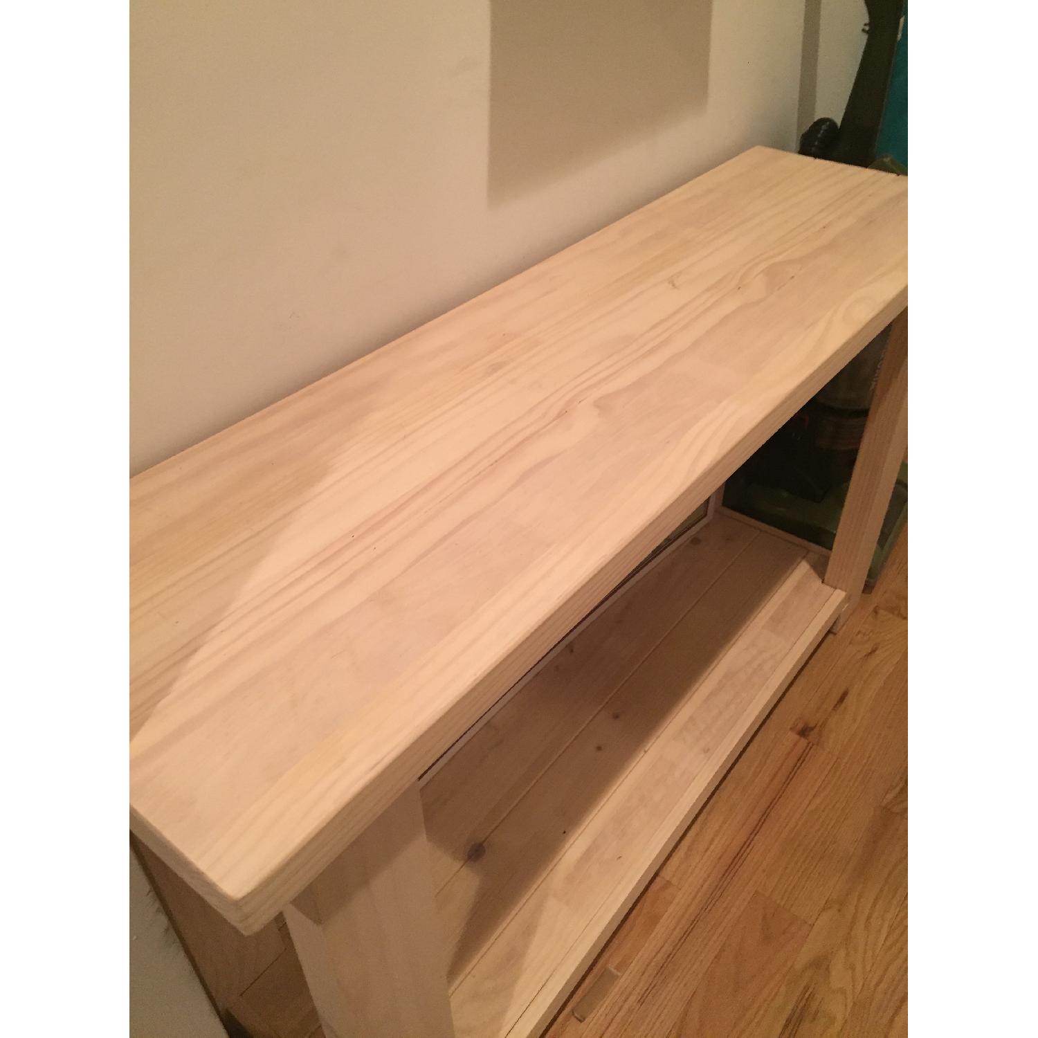 Ikea Blonde Wood Hallway Table - image-3