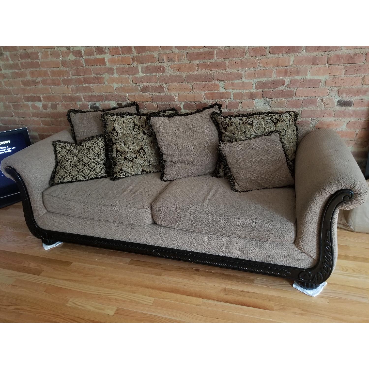 Natural/Tan Sofa - image-1