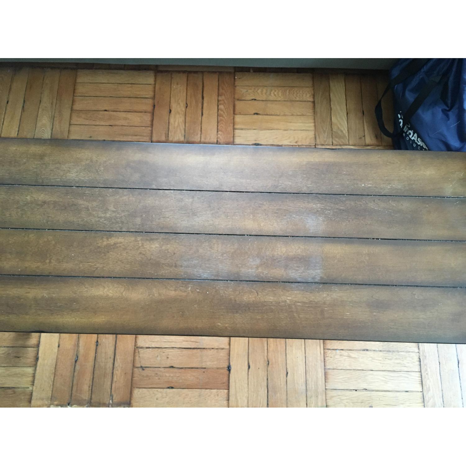 Pier 1 Rustic Wooden Table w/ 1 Matching Bench - image-7
