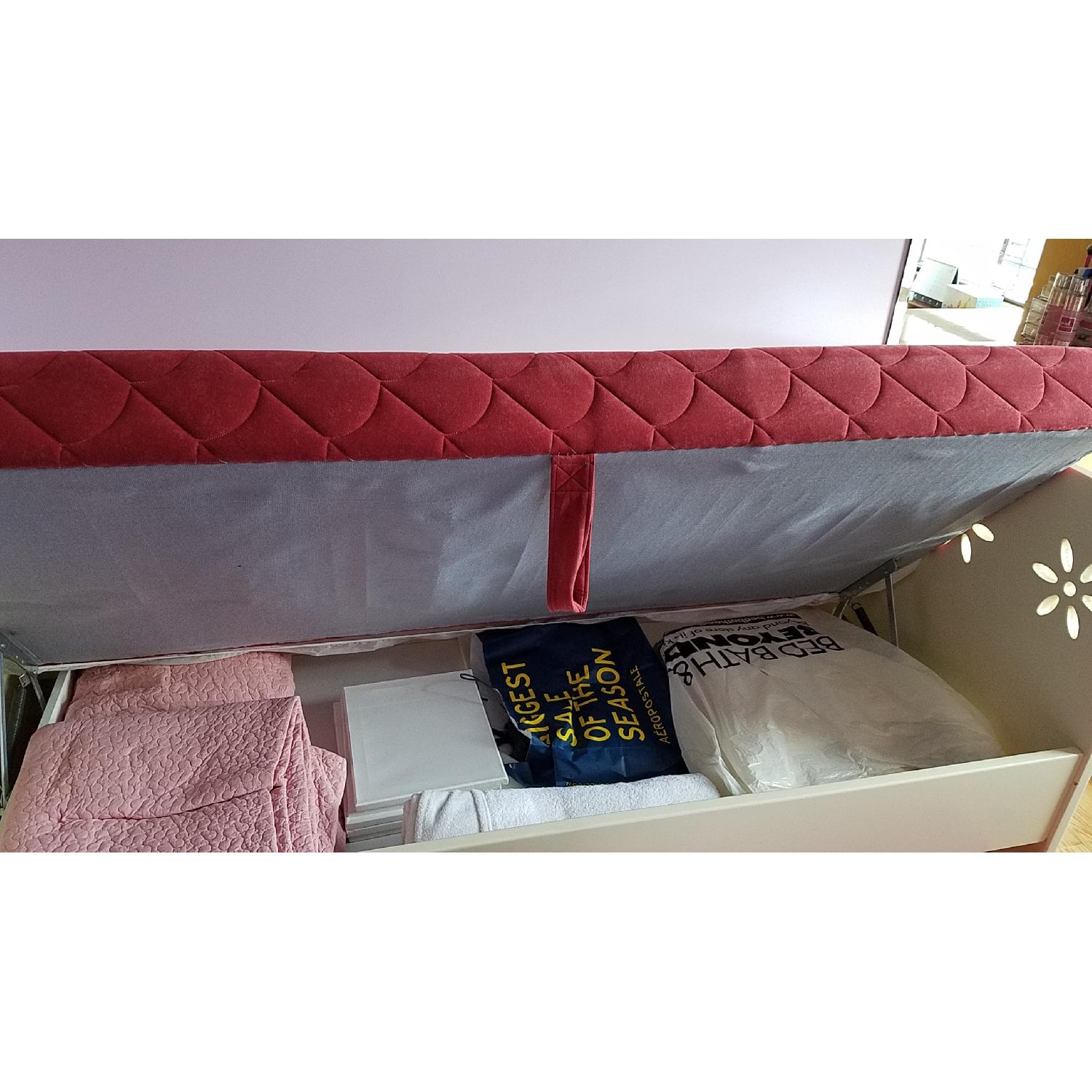 Aminach Twin Bed Frame w/ Trundle & Storage - image-7