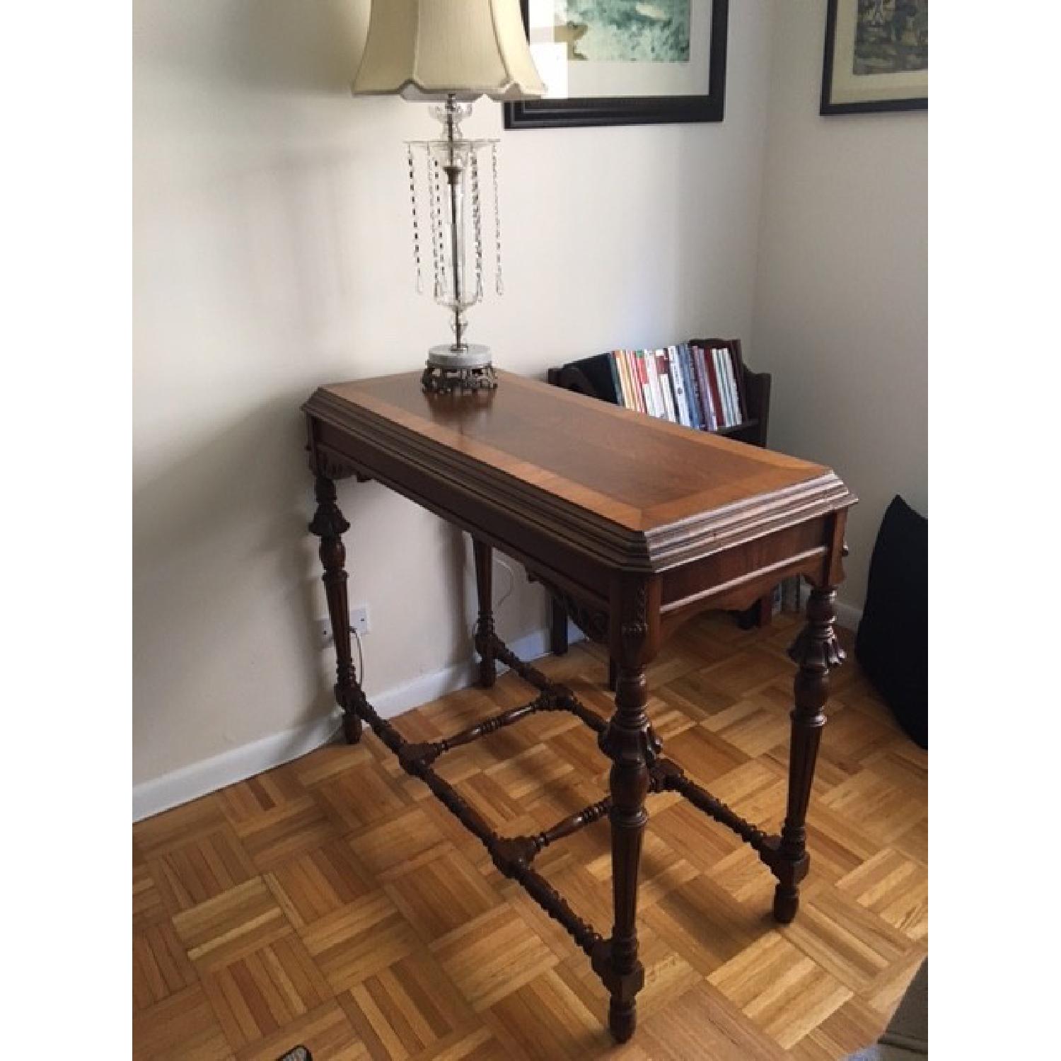 Antique 1930s Hallway Table - image-2