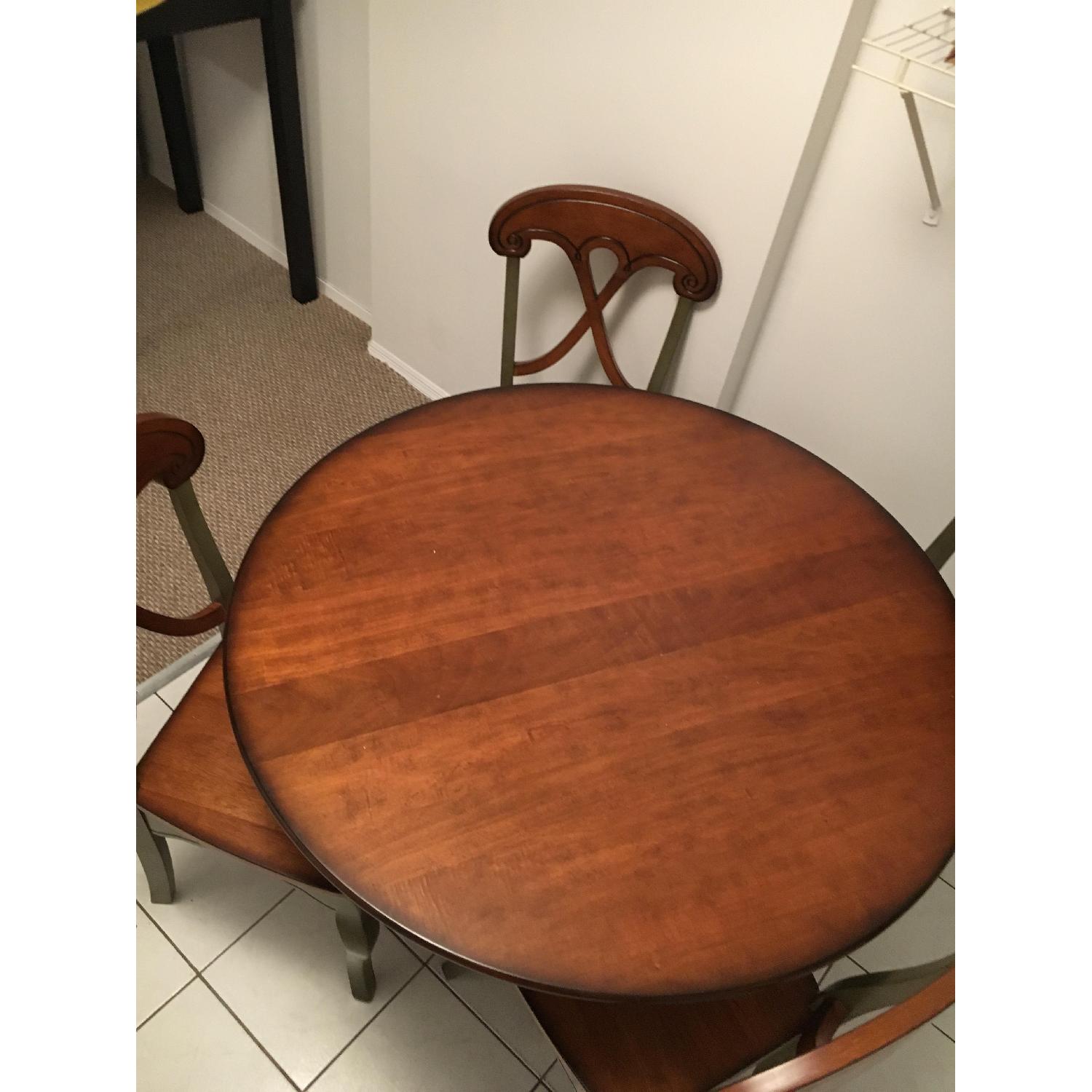 Pier 1 Marchella Sage Round 5 Piece Dining Set - image-5