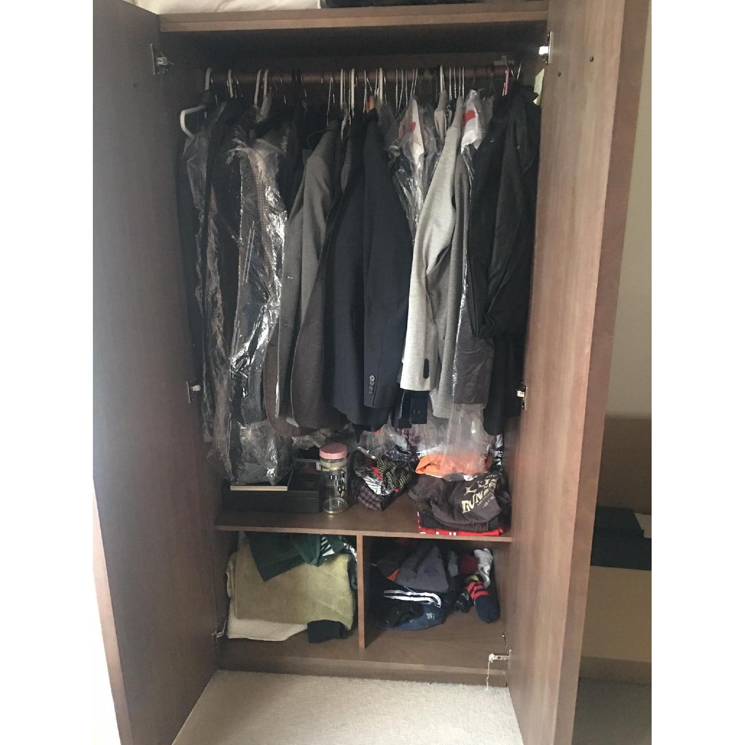 CB2 Reflections Wardrobe Armoire - image-5