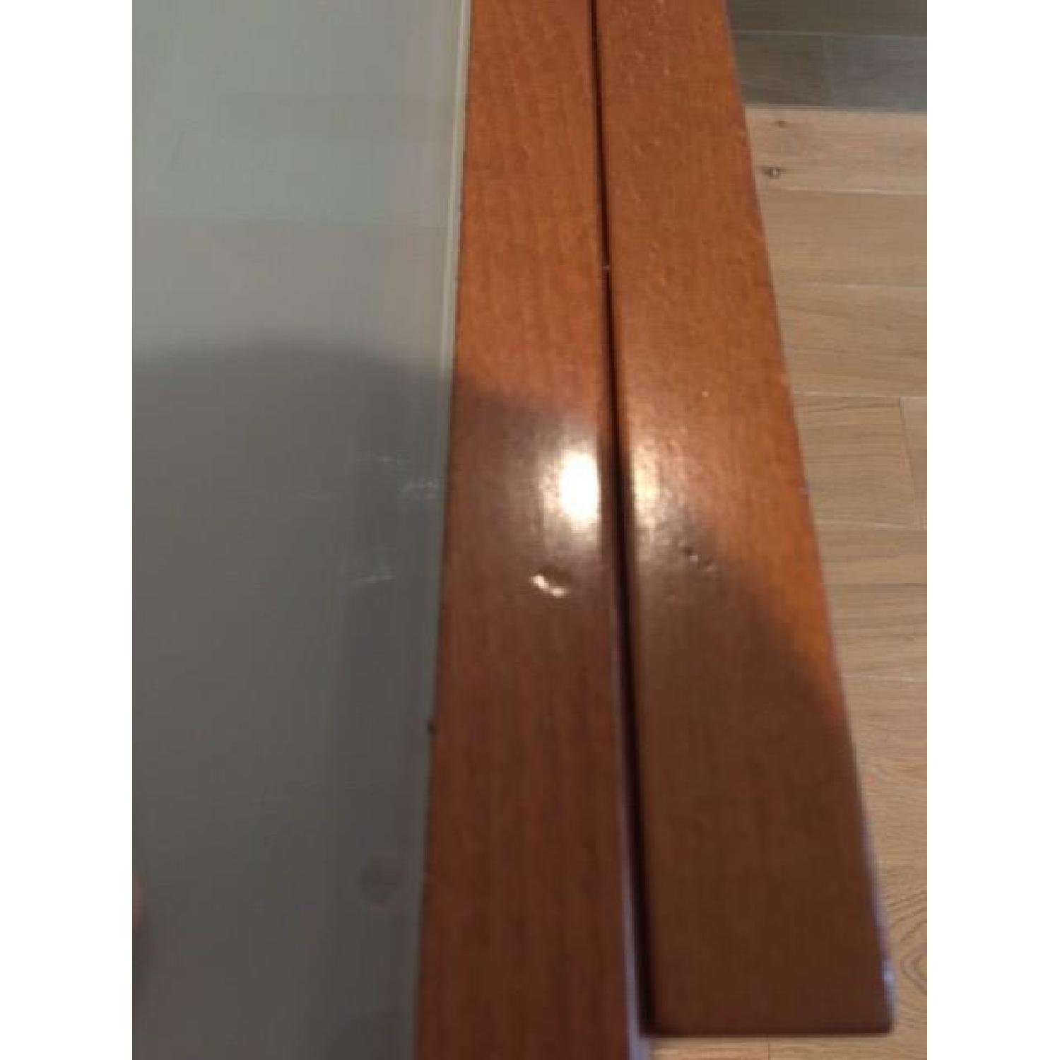 Extendable Glass Top Dining Table with Four Chairs - image-5