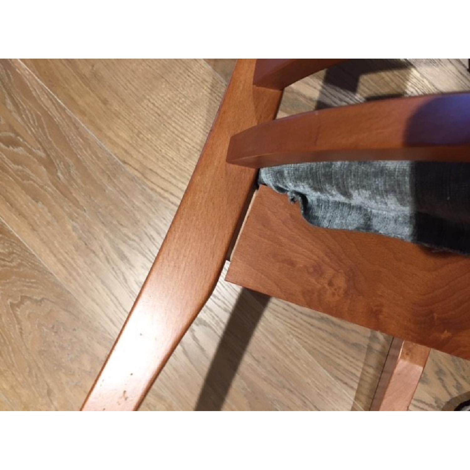 Extendable Glass Top Dining Table with Four Chairs - image-15