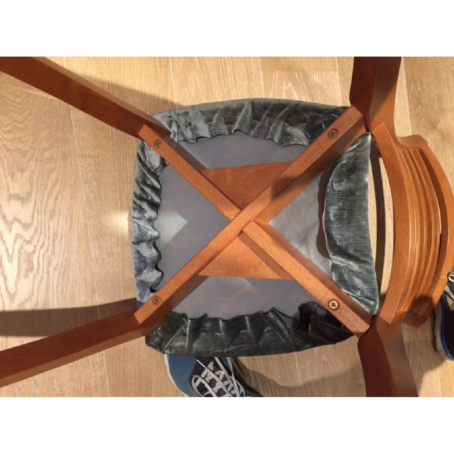 Extendable Glass Top Dining Table with Four Chairs - image-23