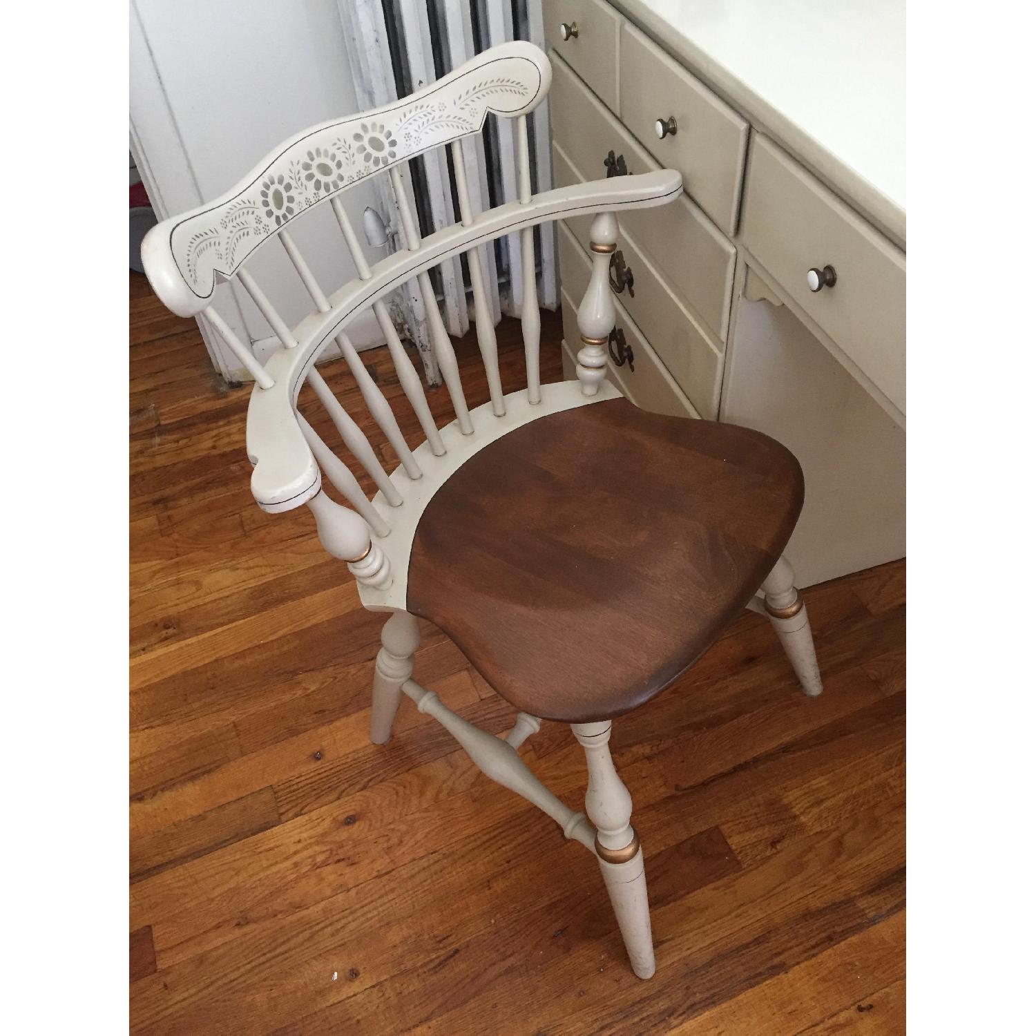 Ethan Allen Desk & Chair - image-3