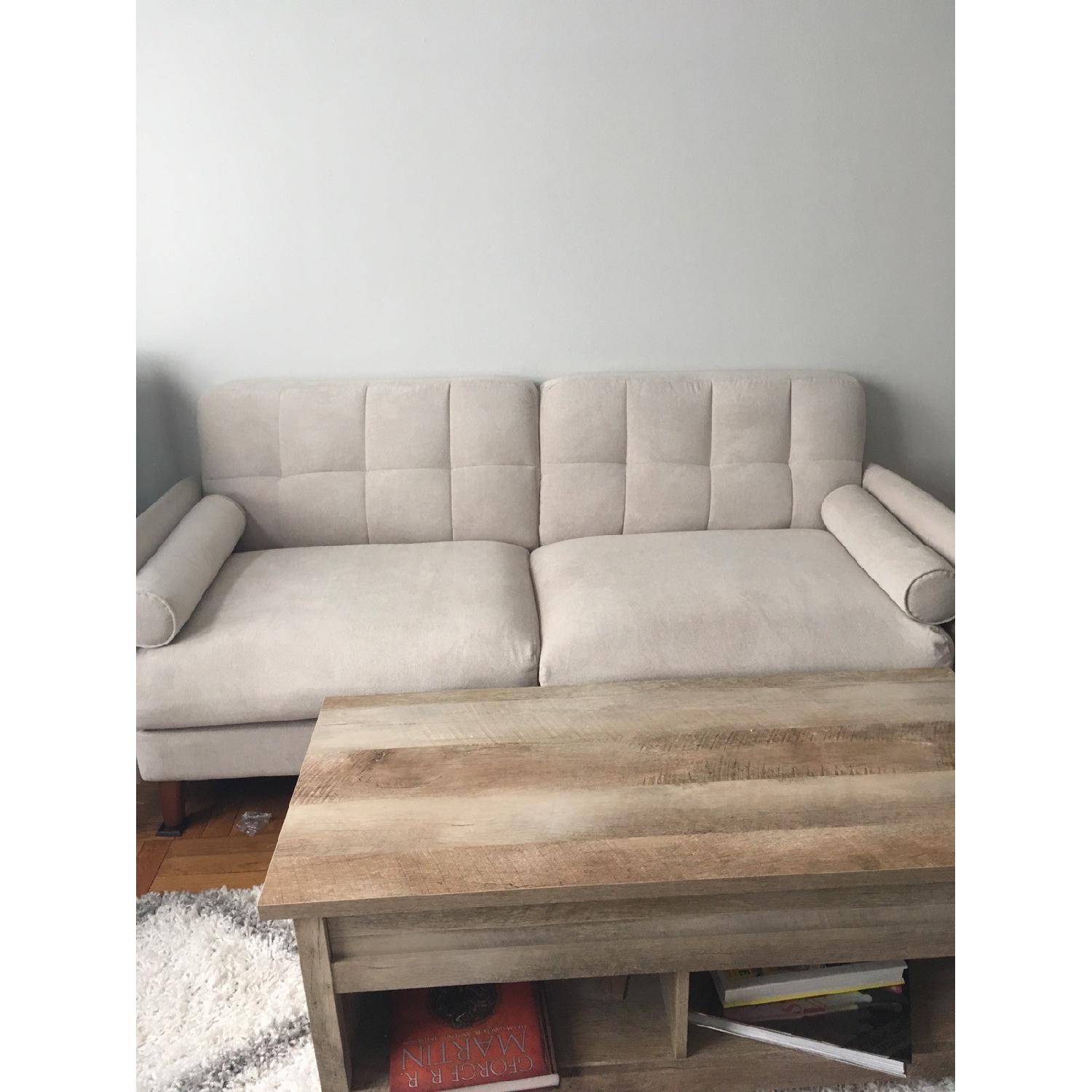 Serta Savanna Sofa in Ivory - image-1