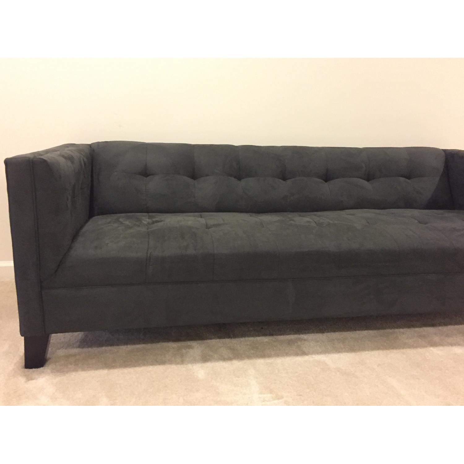 Z Gallerie Benny Tufted Sofa + Chair - image-6