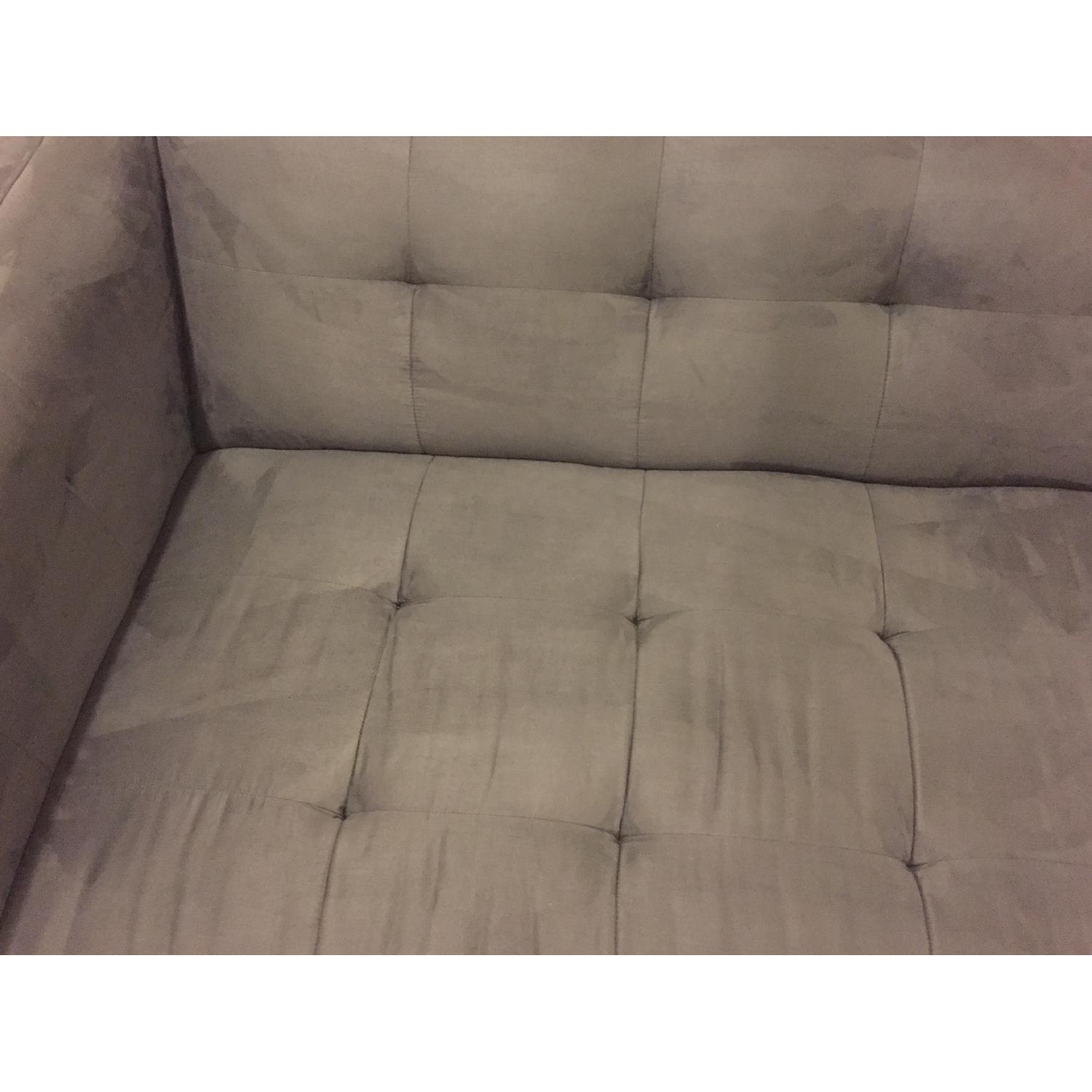 Z Gallerie Benny Tufted Sofa + Chair - image-9