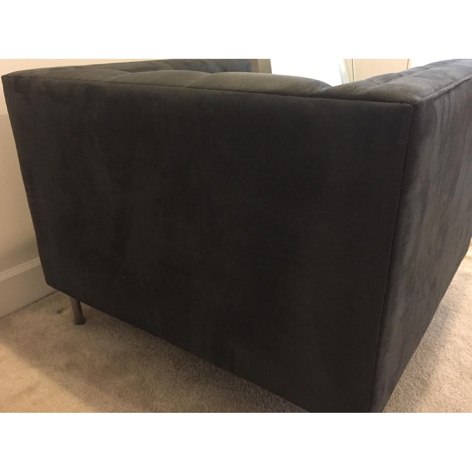 Z Gallerie Benny Tufted Sofa + Chair - image-14