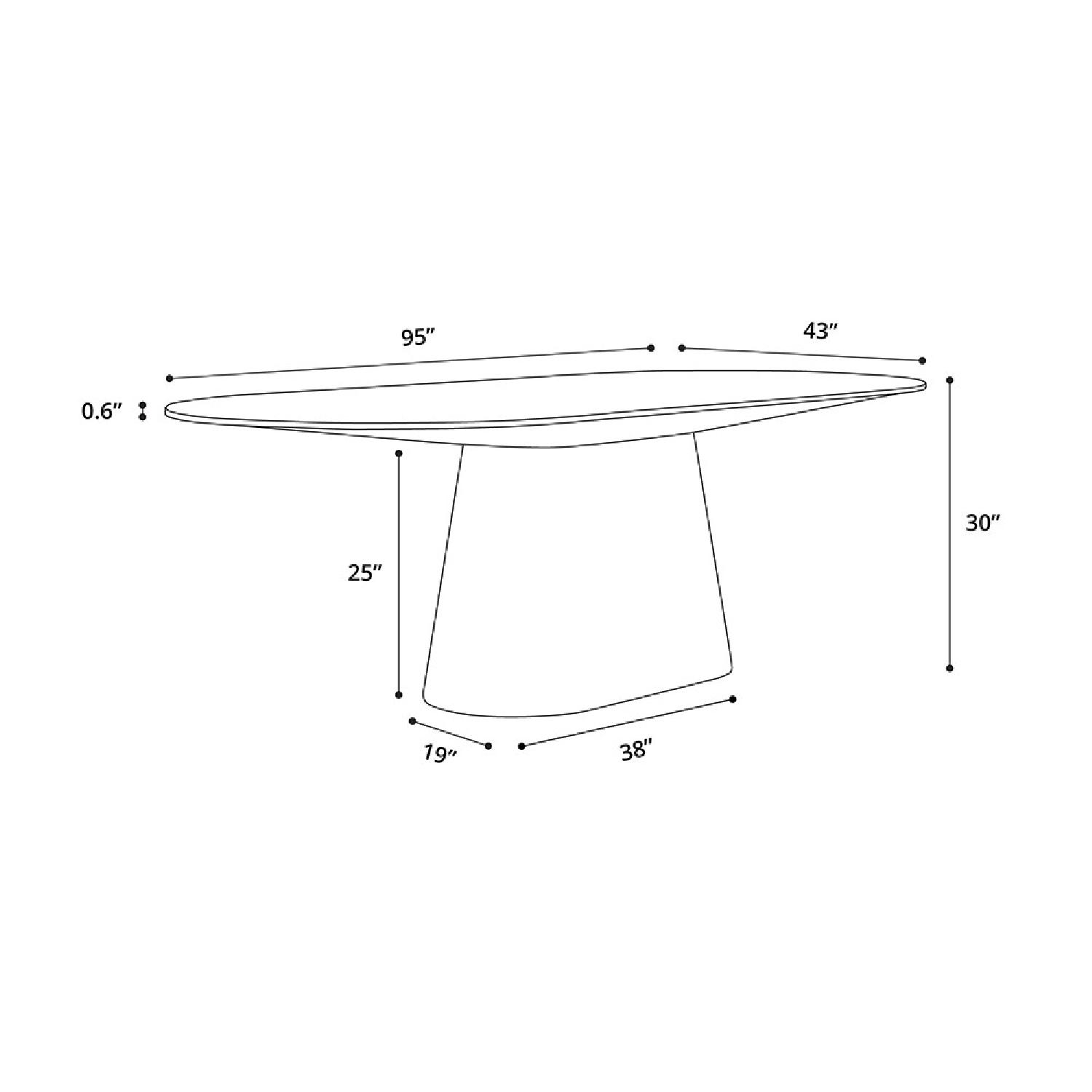 Modloft Sullivan Dining Table in Wenge - image-6