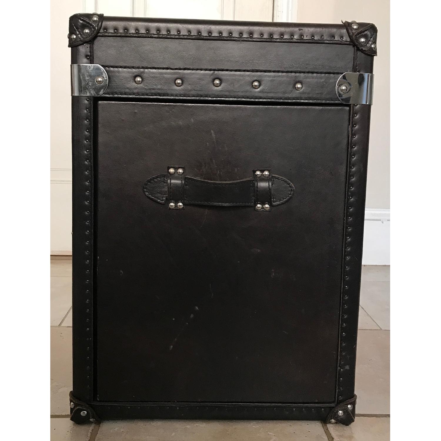 Restoration Hardware Steamer Trunk Side Table - image-1