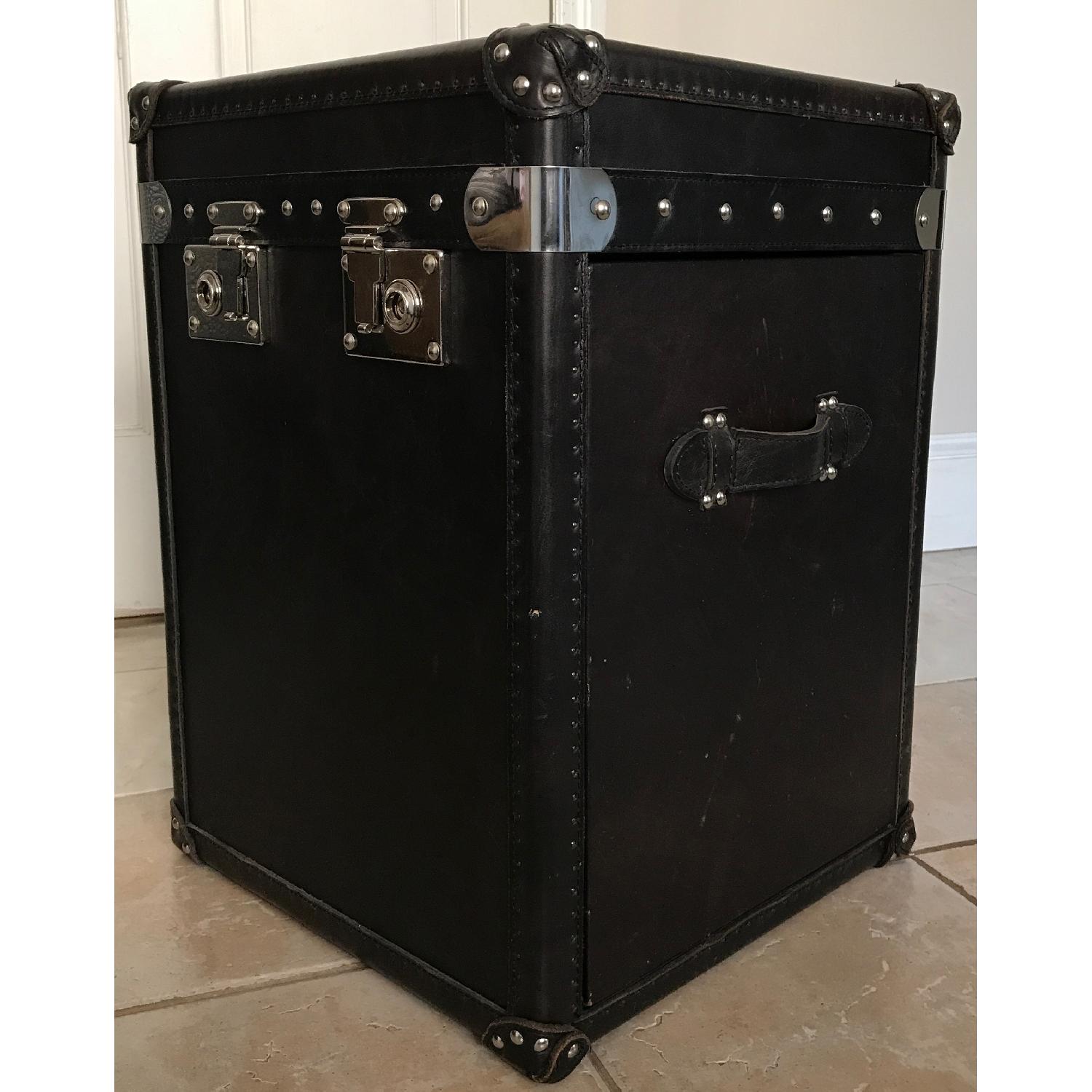 Restoration Hardware Steamer Trunk Side Table - image-5