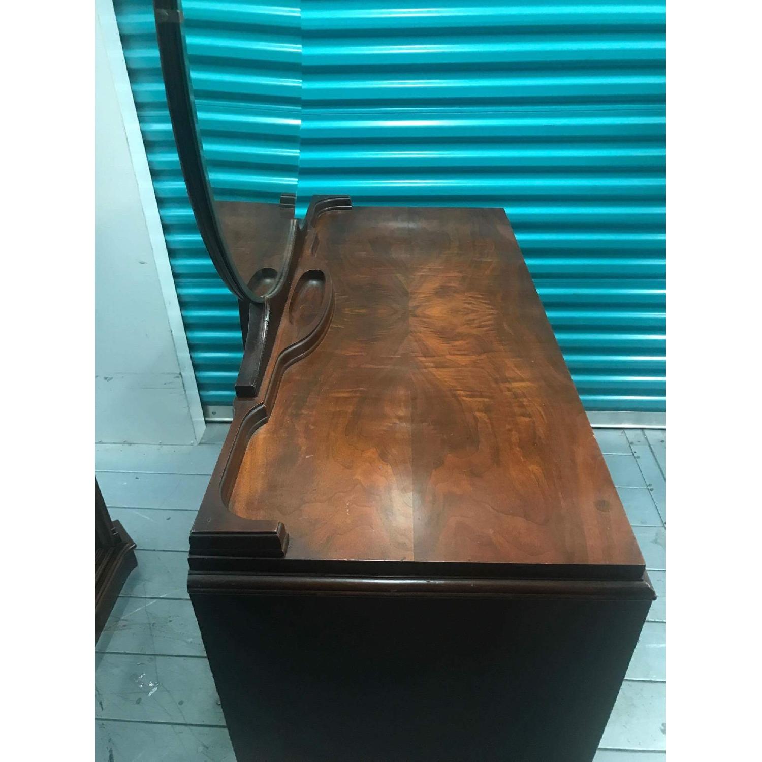 Antique 1930s Dresser w/ Mirror - image-3