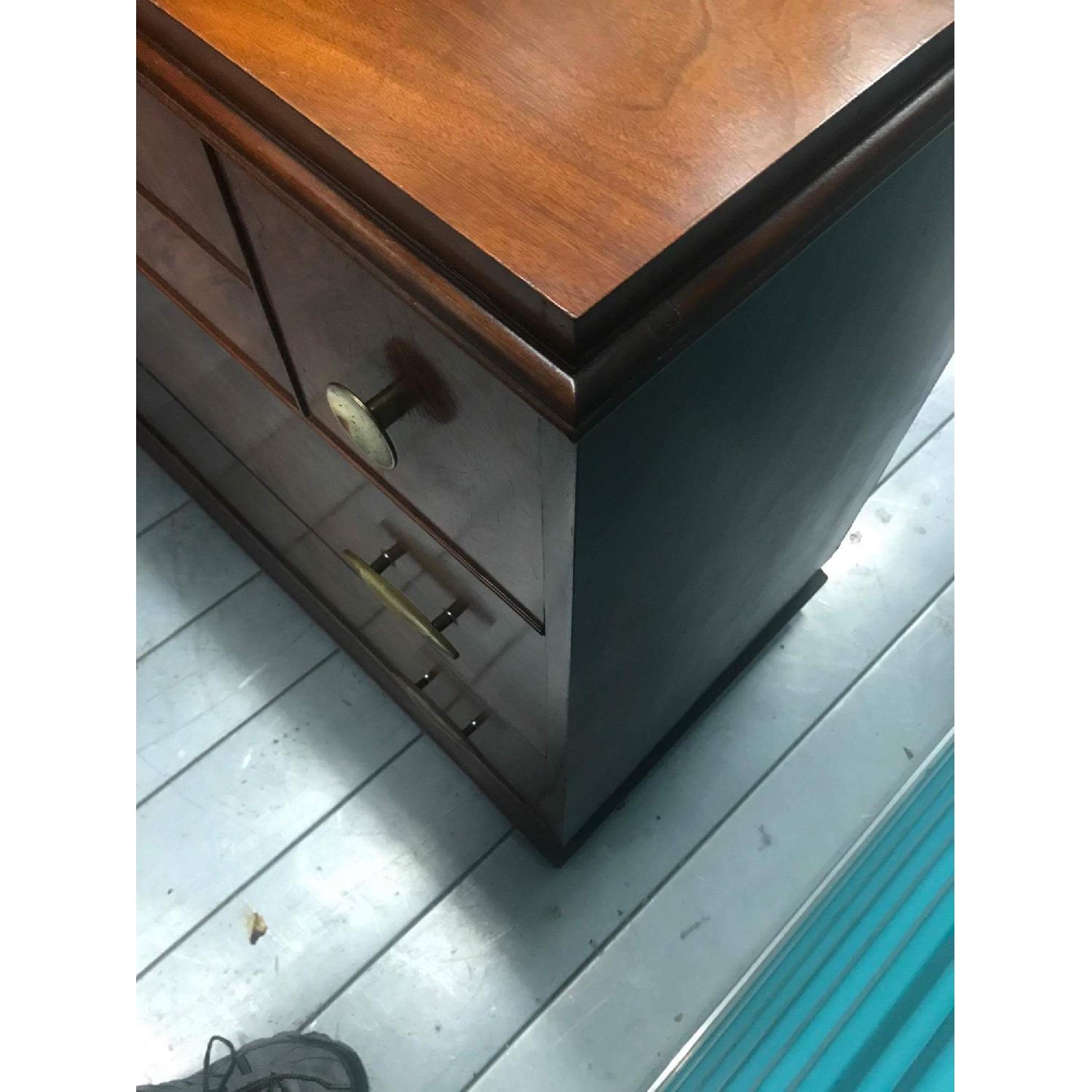 Antique 1930s Dresser w/ Mirror - image-10